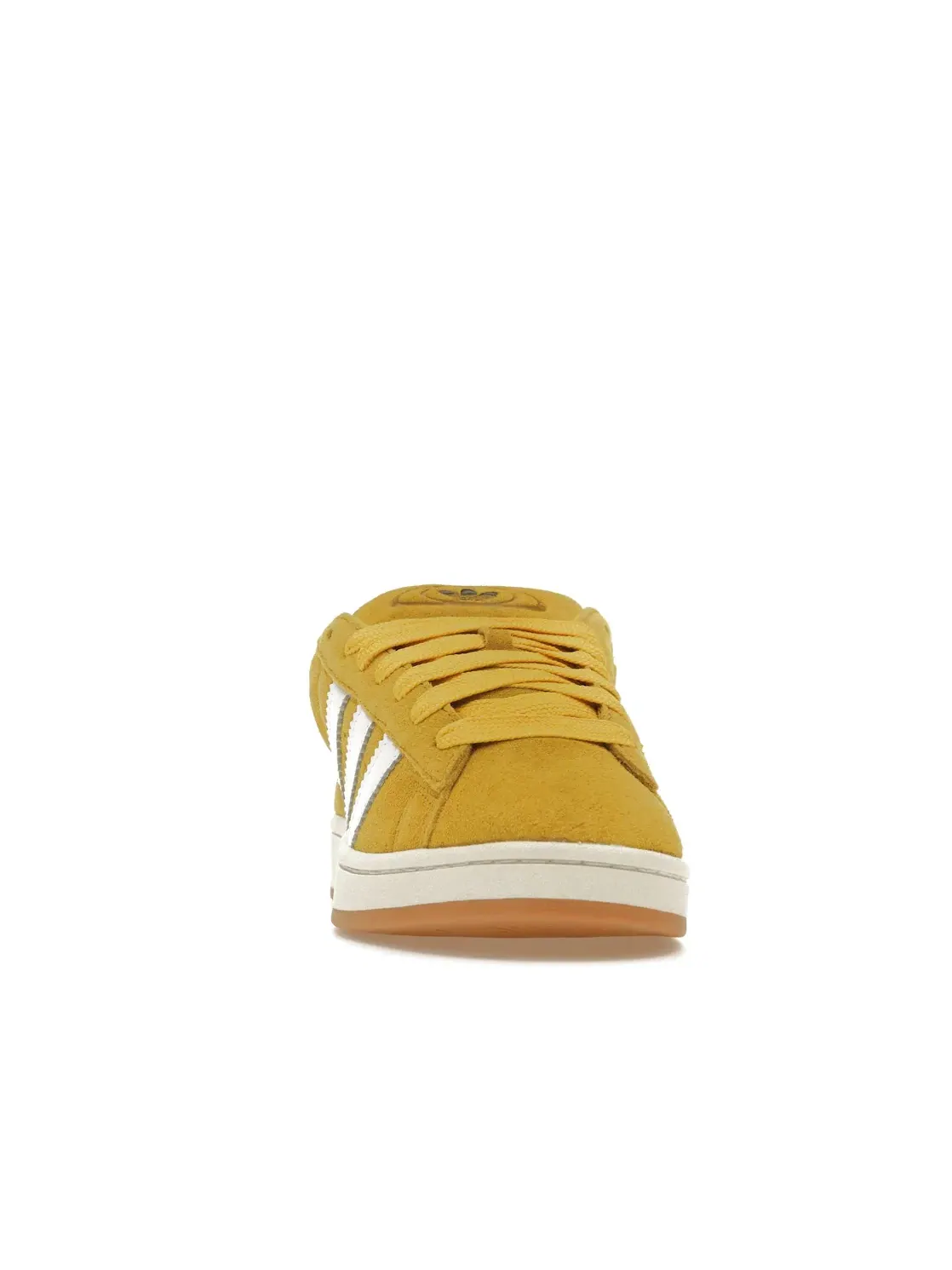 Мужские кроссовки с замшевым верхом Adidas Campus 00s — изображение 2 из 4, желтый/белый/белый