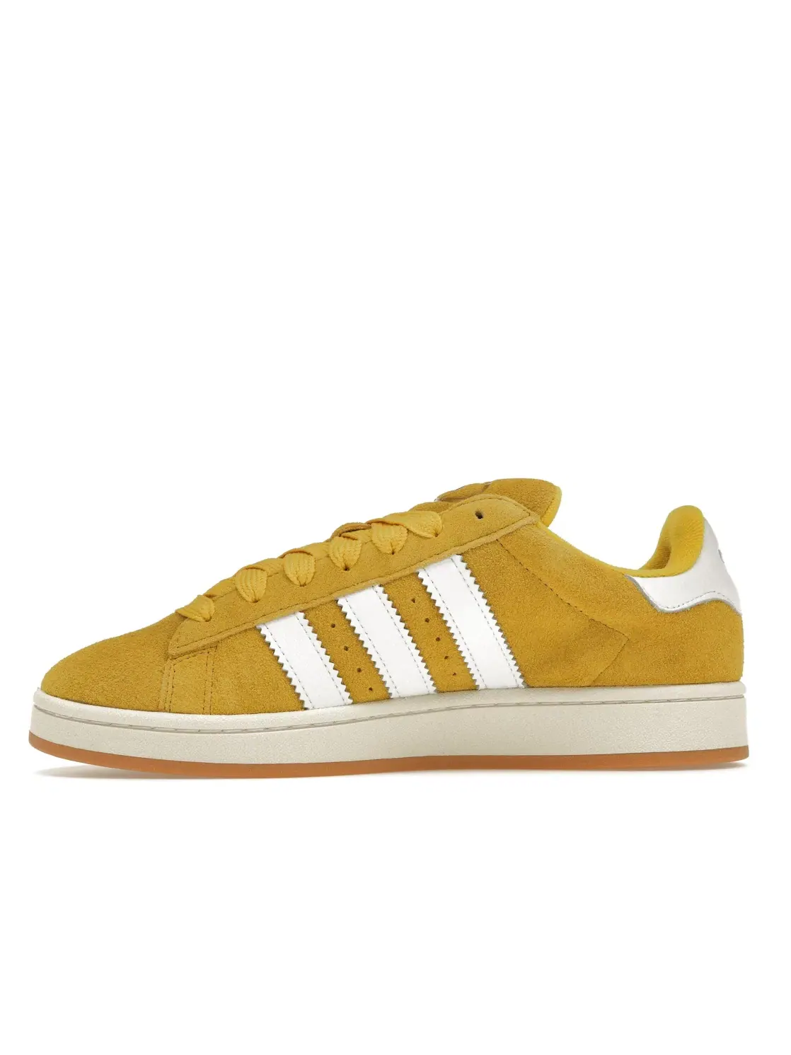 Мужские кроссовки с замшевым верхом Adidas Campus 00s — изображение 3 из 4, желтый/белый/белый
