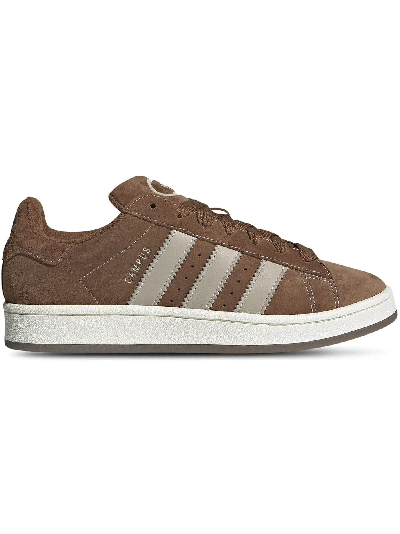 Мужские повседневные кроссовки Adidas Campus 00s — изображение 1 из 1, коричневый/бежевый/белый