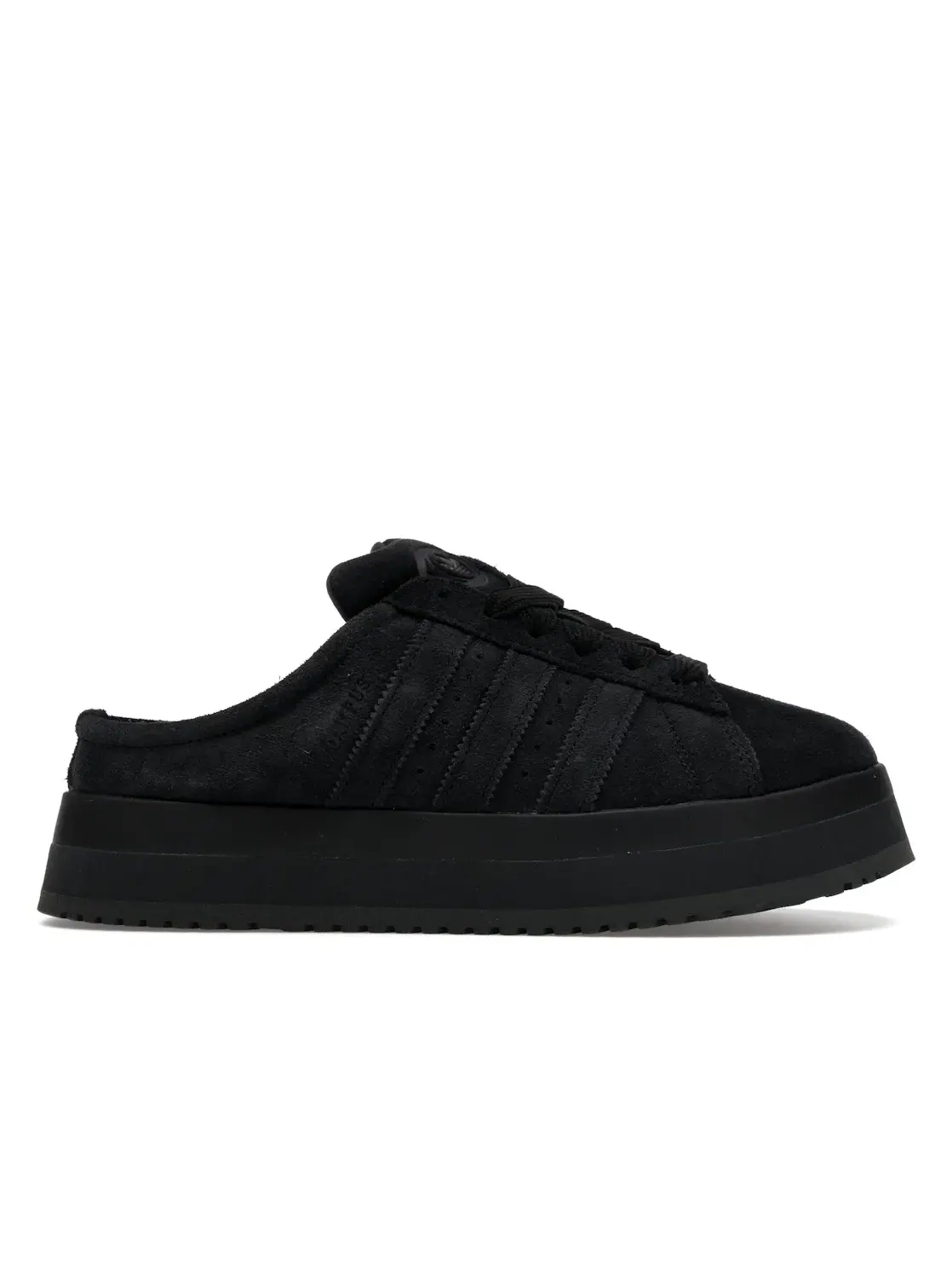 Женские кроссовки Lifestyle с утеплением Adidas Campus 00s Winter Low Black Carbon — изображение 1 из 4, черный черный