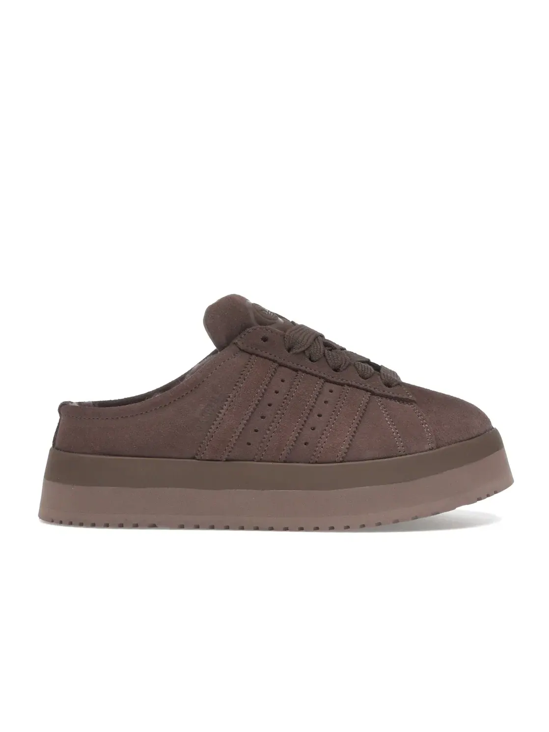 Женские кроссовки Lifestyle с замшевым верхом Adidas Campus 00s Winter Low — изображение 1 из 4, коричневый