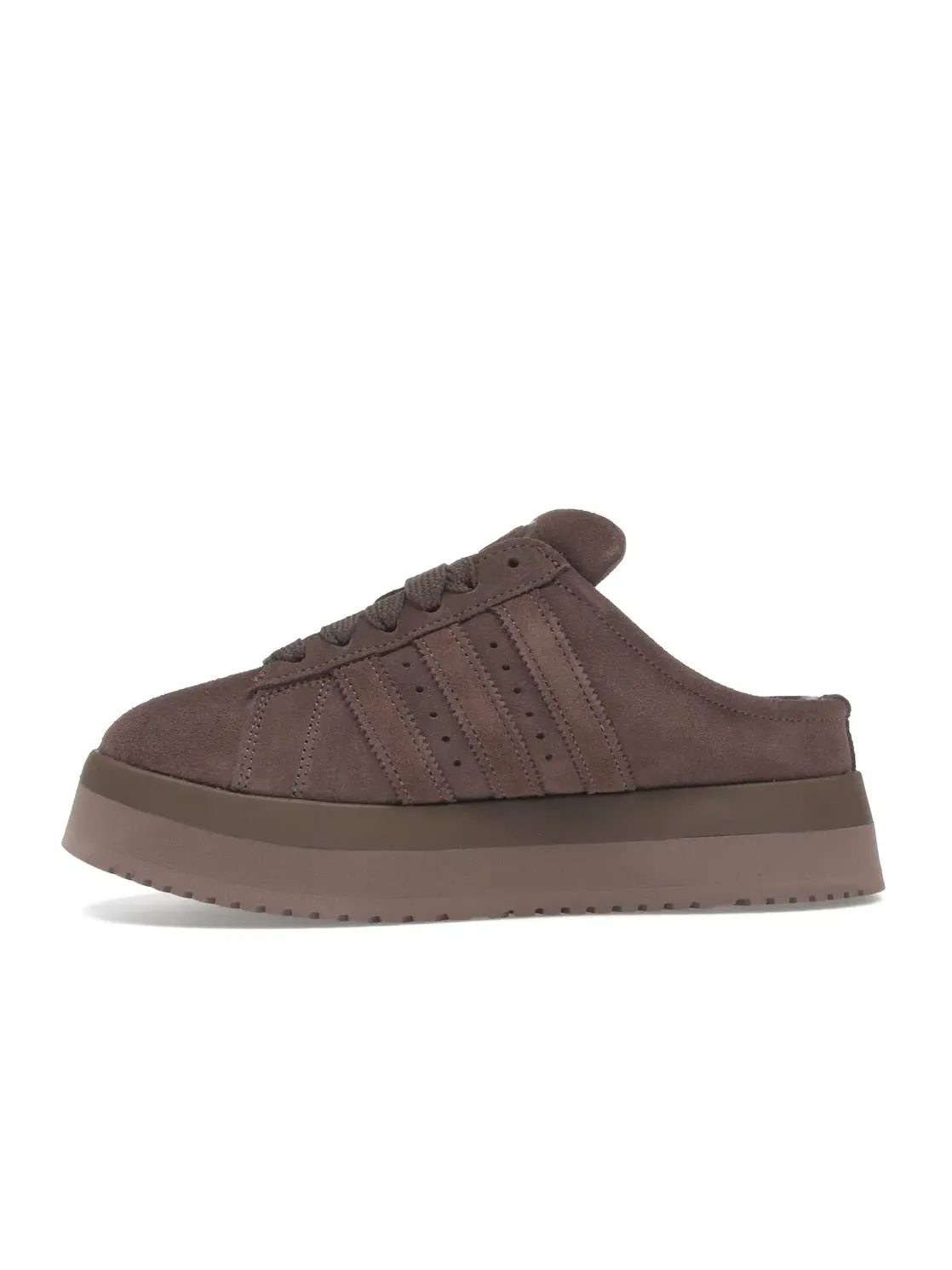 Женские кроссовки Lifestyle с замшевым верхом Adidas Campus 00s Winter Low — изображение 3 из 4, коричневый