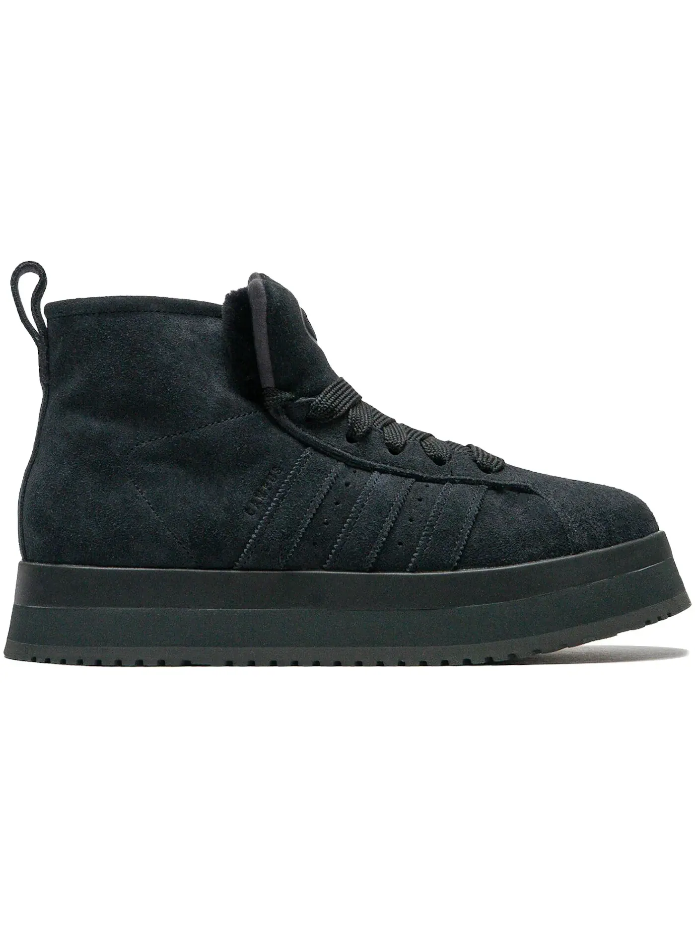 Женские кроссовки Lifestyle Adidas Campus 00s Winter Mid — изображение 1 из 1, черный черный