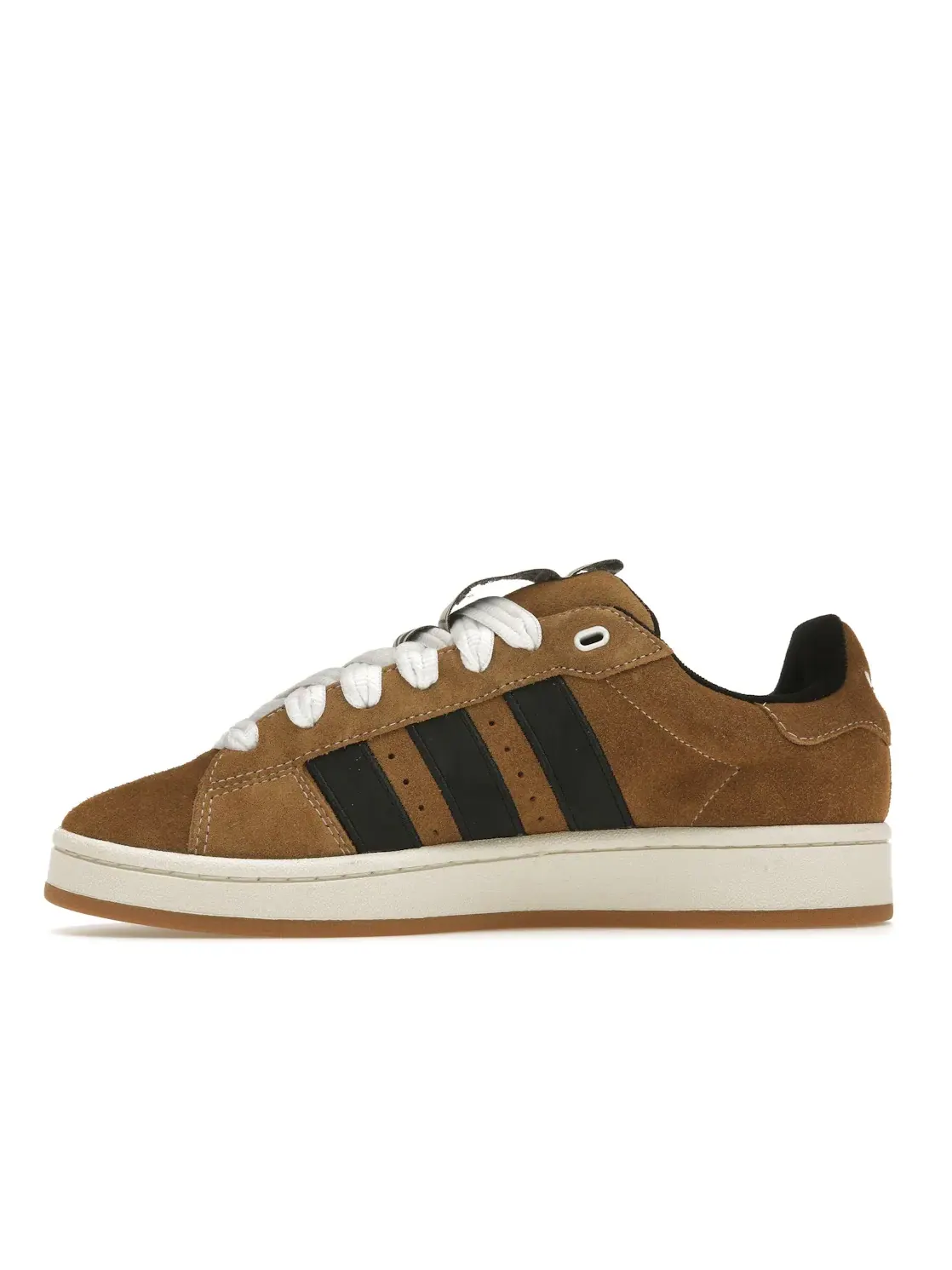 Мужские кроссовки lifestyle с замшевым верхом Adidas Campus 00s — изображение 3 из 4, коричневый/черный/белый