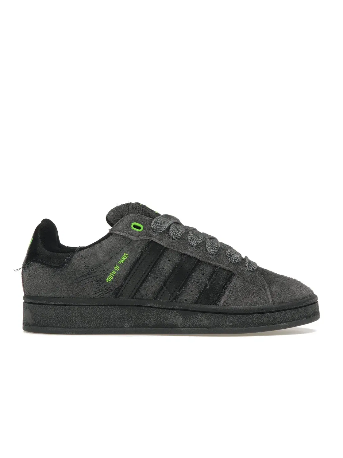 Мужские кроссовки Lifestyle с замшевым верхом Adidas Campus 00s — изображение 1 из 4, зеленый/черный