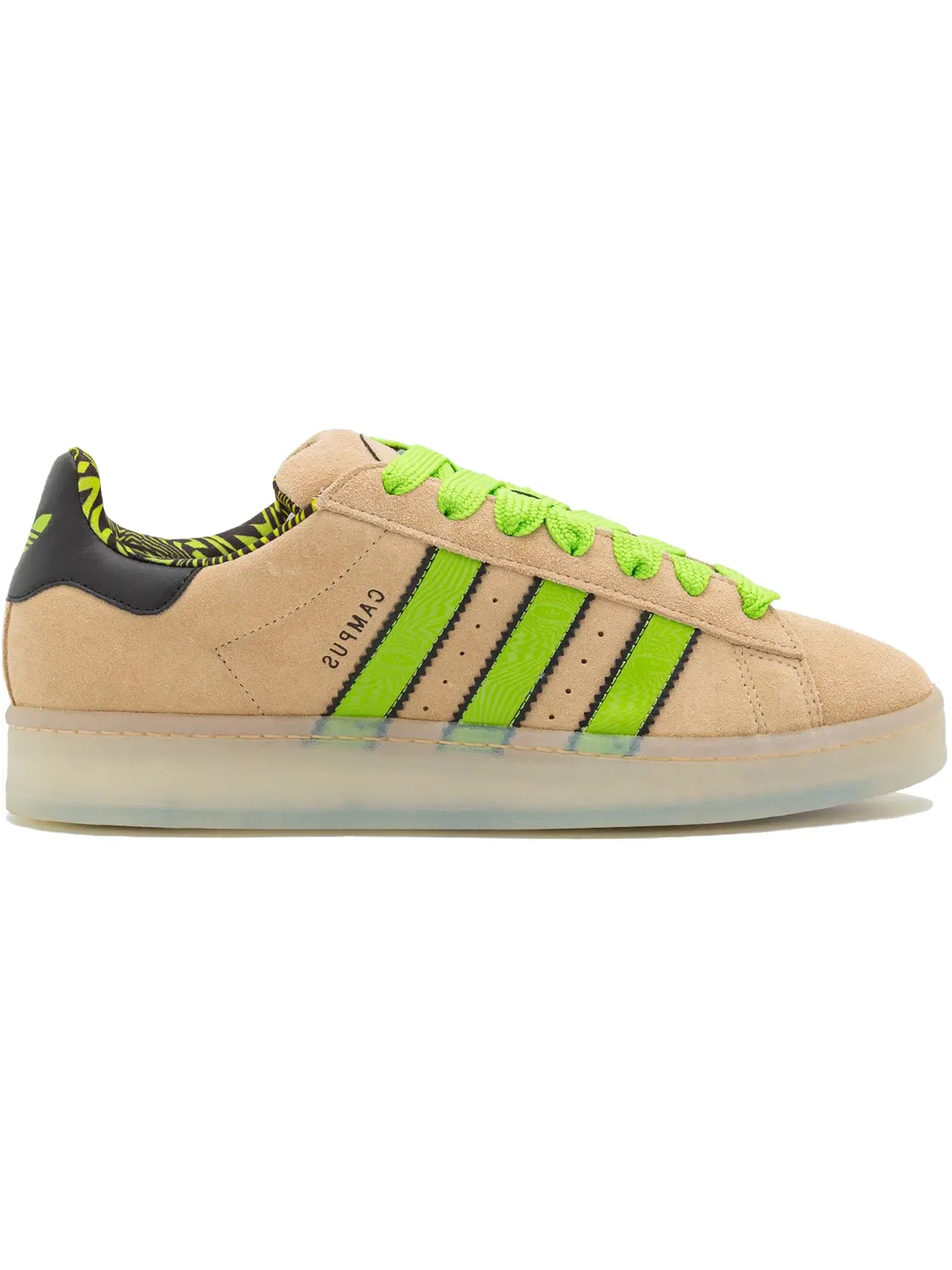 Мужские кроссовки Lifestyle Adidas Campus 00s — изображение 1 из 1, бежевый/зеленый/черный