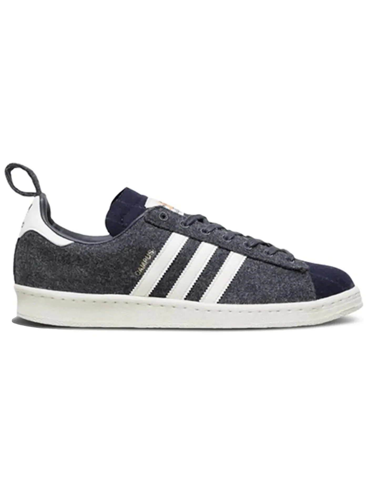 Мужские кроссовки Lifestyle Adidas Campus 80s — изображение 1 из 1, серый/синий/белый