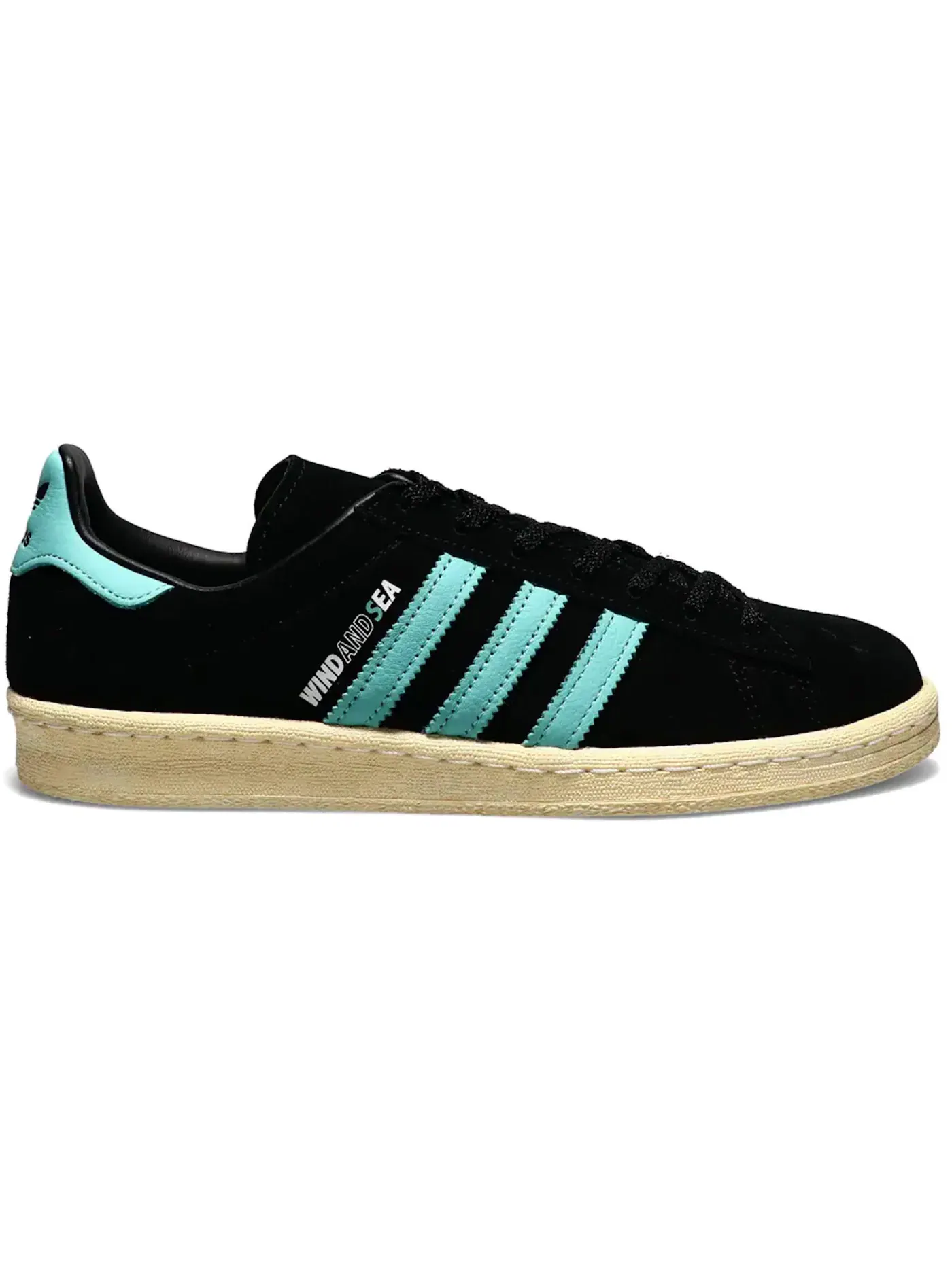 Мужские кроссовки Lifestyle Adidas Campus 80s — изображение 1 из 1, черный/белый/белый