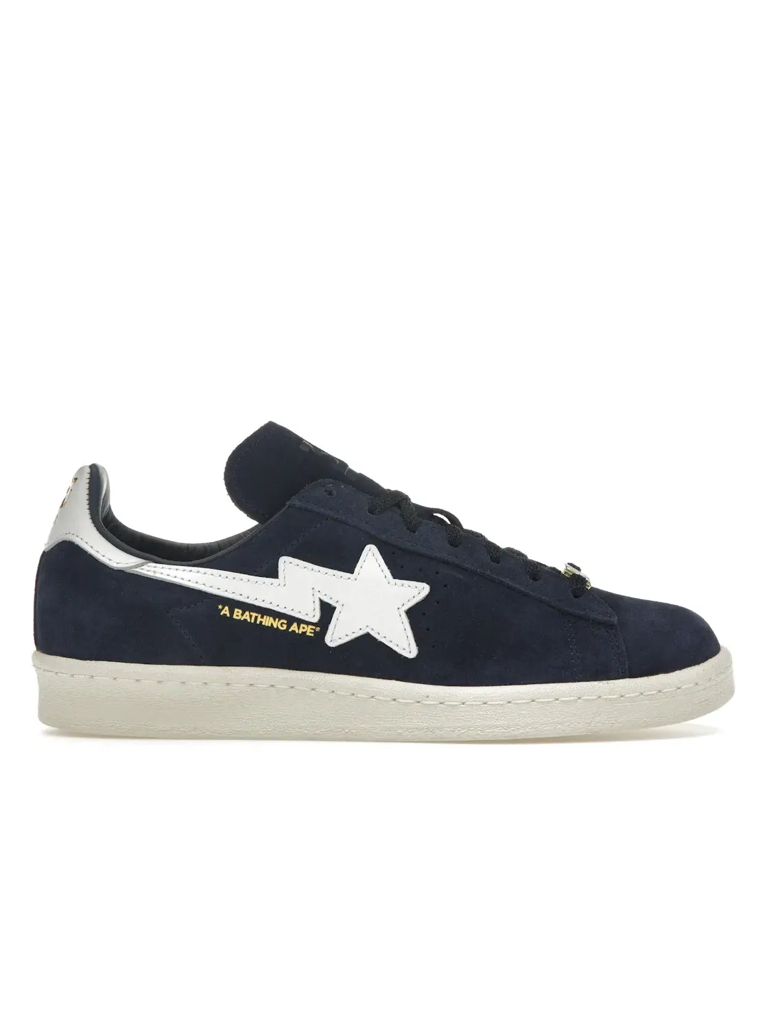 Мужские кроссовки Lifestyle Adidas Campus 80s Bape Collegiate Navy — изображение 1 из 4, темно-синий/белый/белый