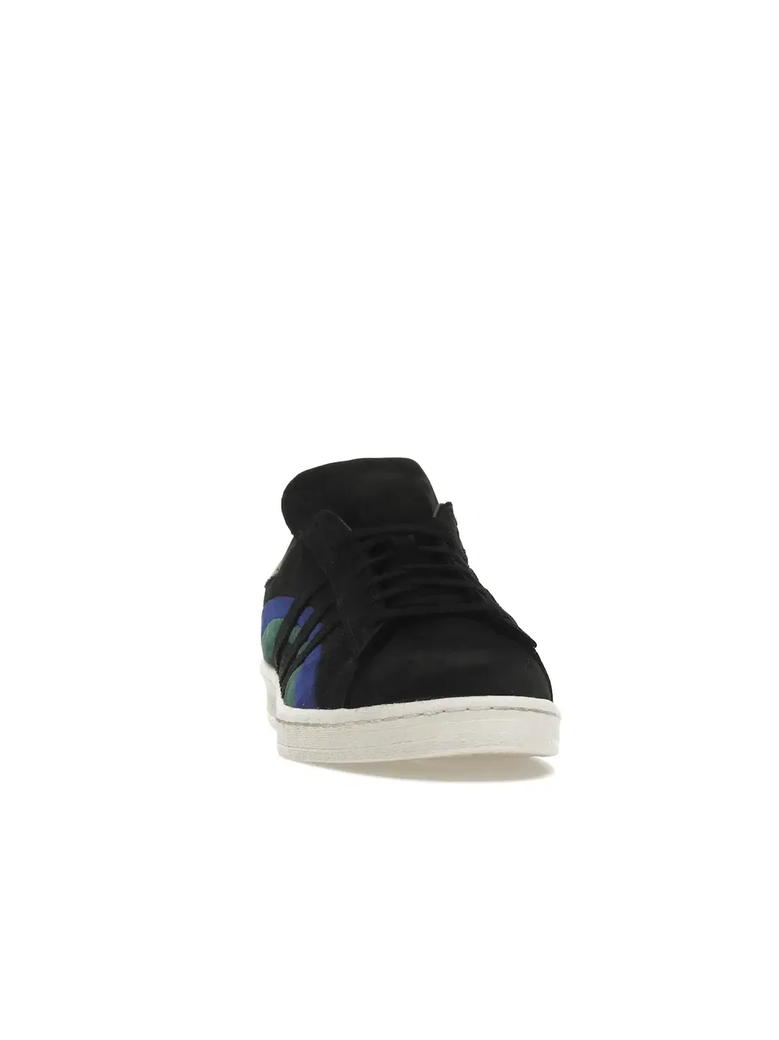 Мужские кроссовки Lifestyle Adidas Campus 80s Book Works Black — изображение 2 из 4, черный/синий/зеленый