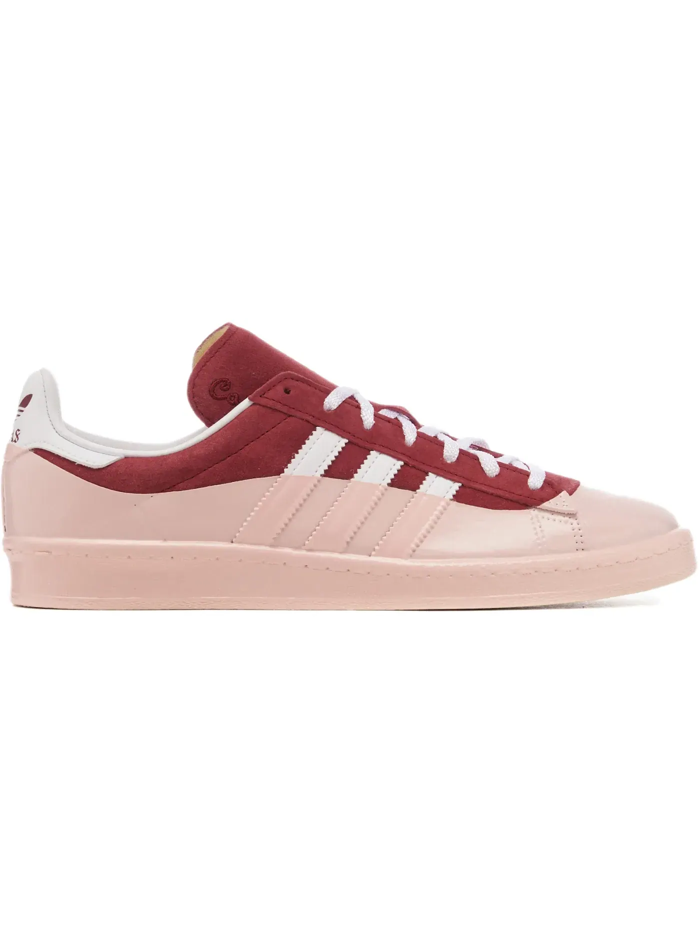 Мужские кроссовки Lifestyle Adidas Campus 80s — изображение 1 из 1, бордовый/белый/белый