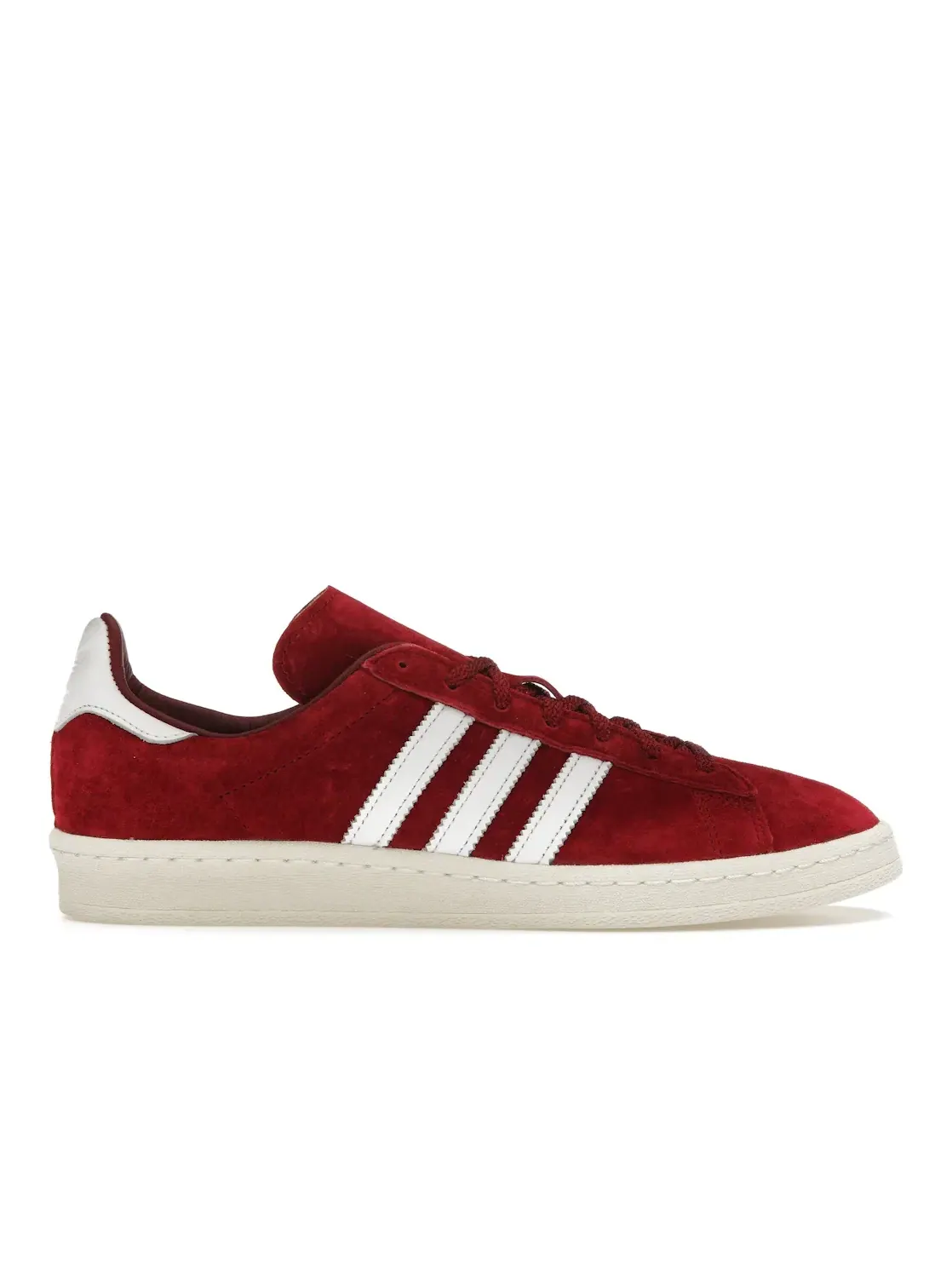 Мужские кроссовки Lifestyle Adidas Campus 80s — изображение 1 из 3, бордовый/белый/белый