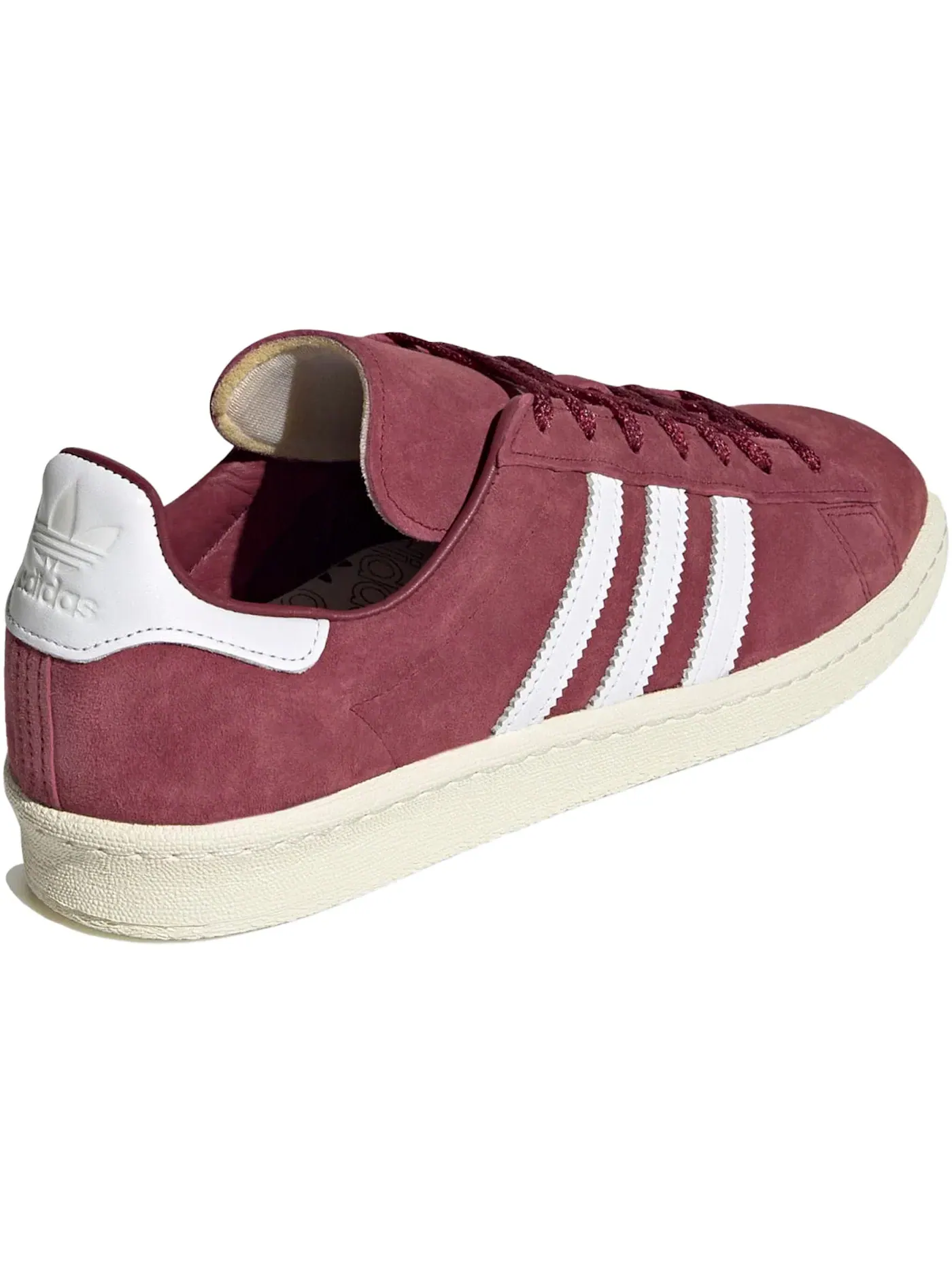 Мужские кроссовки lifestyle Adidas Campus 80s — изображение 3 из 3, бордовый белый белый