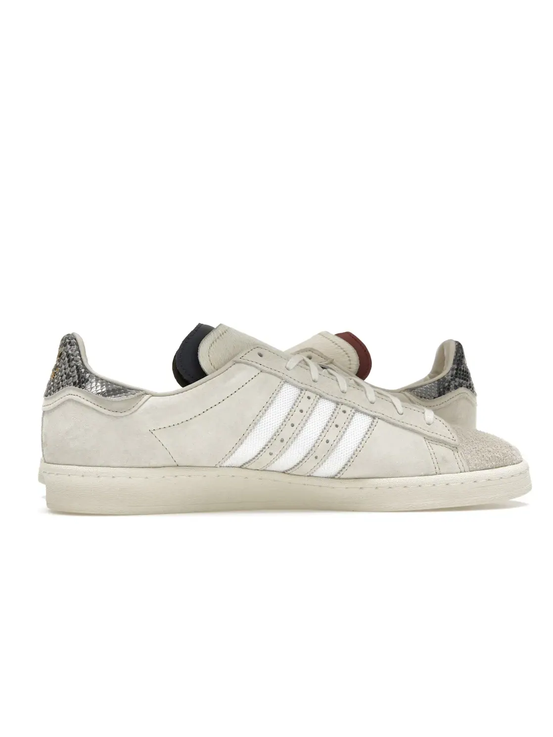 Мужские кроссовки Lifestyle Adidas Campus 80s — изображение 3 из 4, кремовый белый/белый