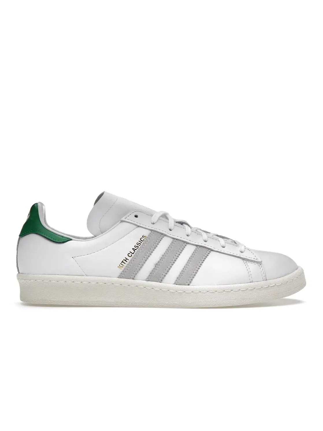 Мужские кроссовки Lifestyle Adidas Campus 80s Kith Classics — изображение 1 из 4, белый//золотистый
