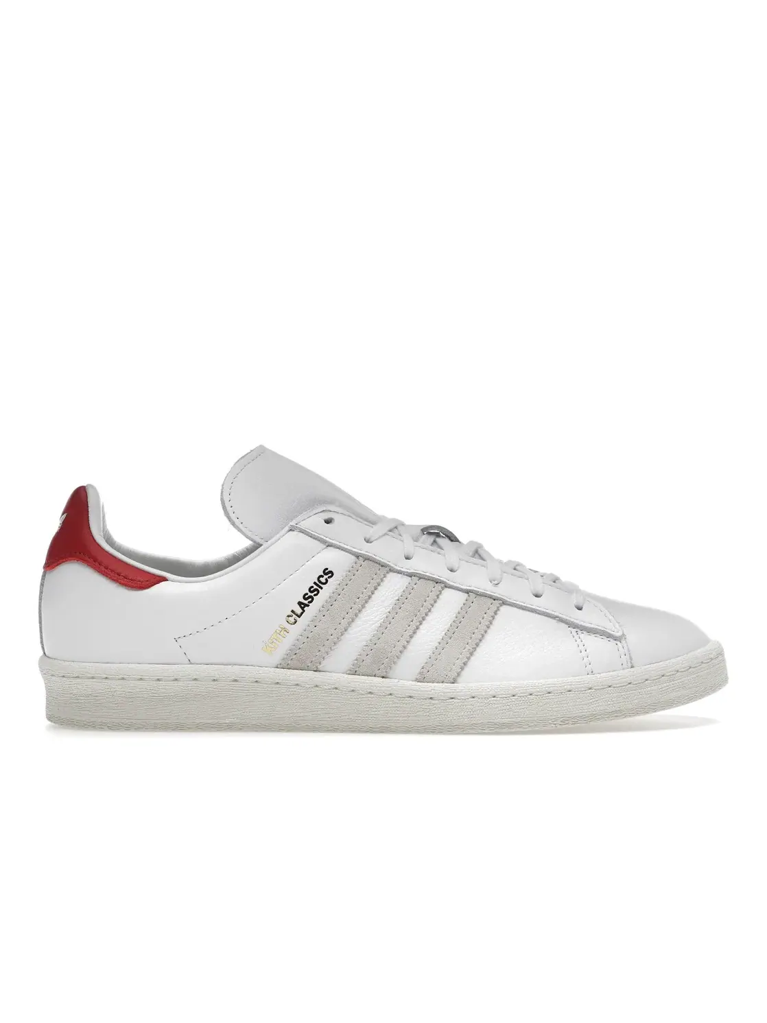 Мужские кроссовки Lifestyle Adidas Campus 80s — изображение 1 из 4, белый/красный