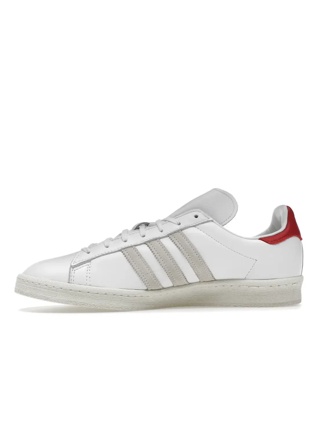Мужские кроссовки Lifestyle Adidas Campus 80s — изображение 3 из 4, белый/красный