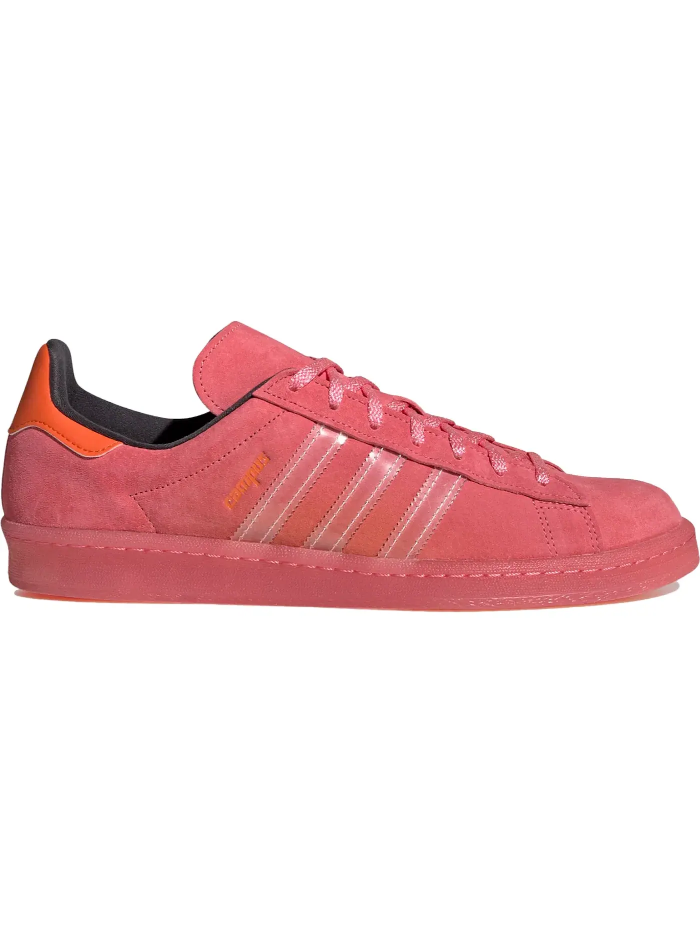Мужские кроссовки с низким профилем Adidas Campus 80s — изображение 1 из 1, белый/оранжевый