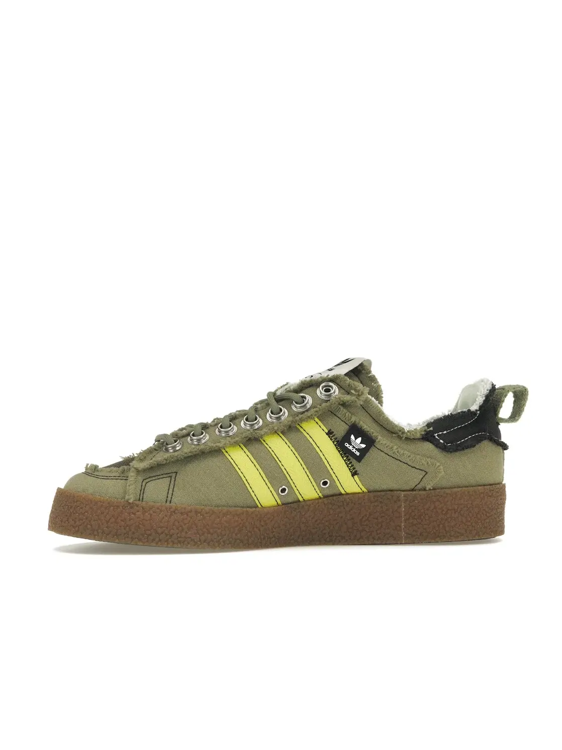 Мужские кроссовки Lifestyle Adidas Campus 80s Song for the Mute — изображение 3 из 4, оливковый/черный/желтый
