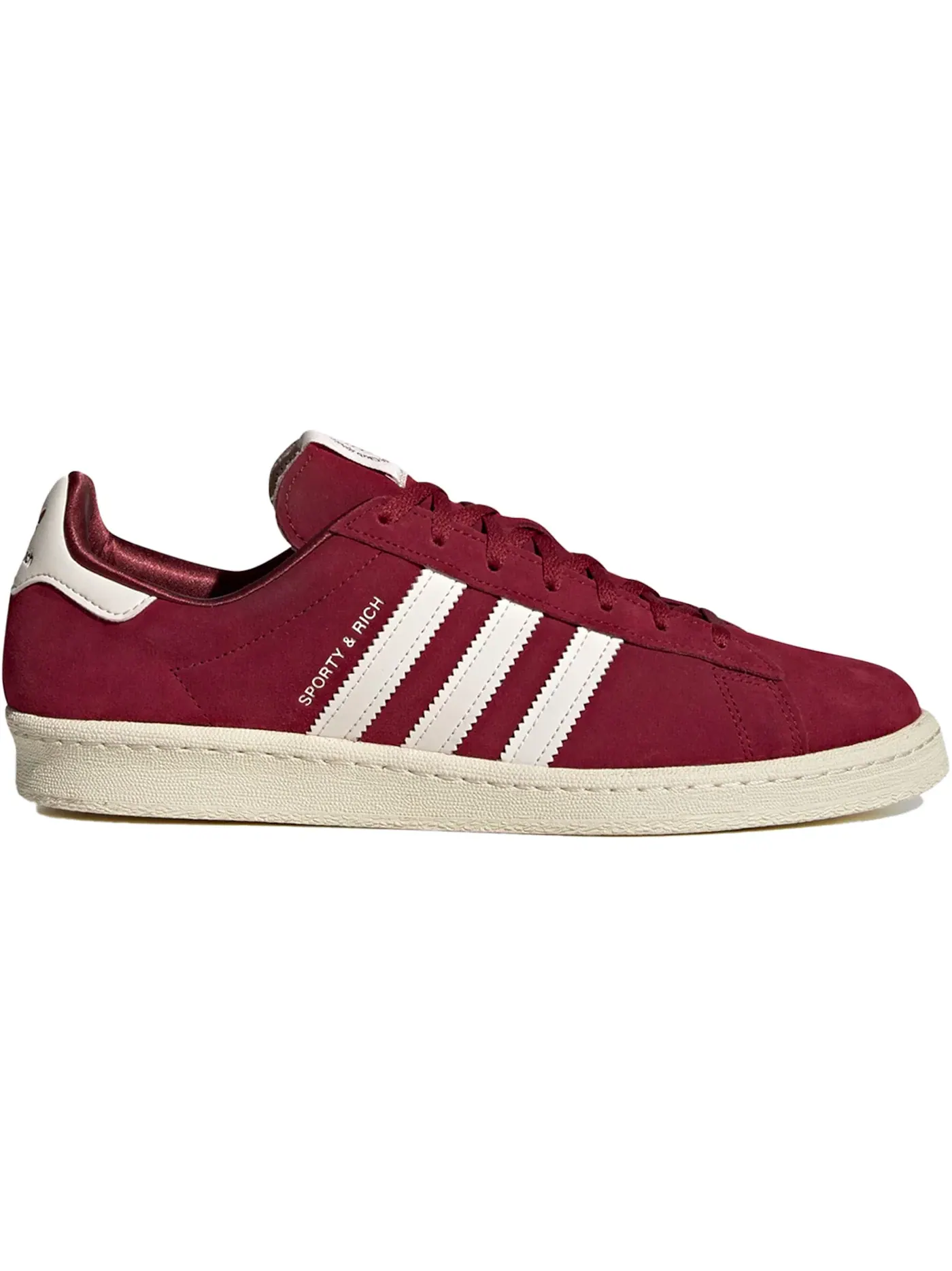 Мужские кроссовки Lifestyle Adidas Campus 80s — изображение 1 из 1, бордовый/белый/бордовый