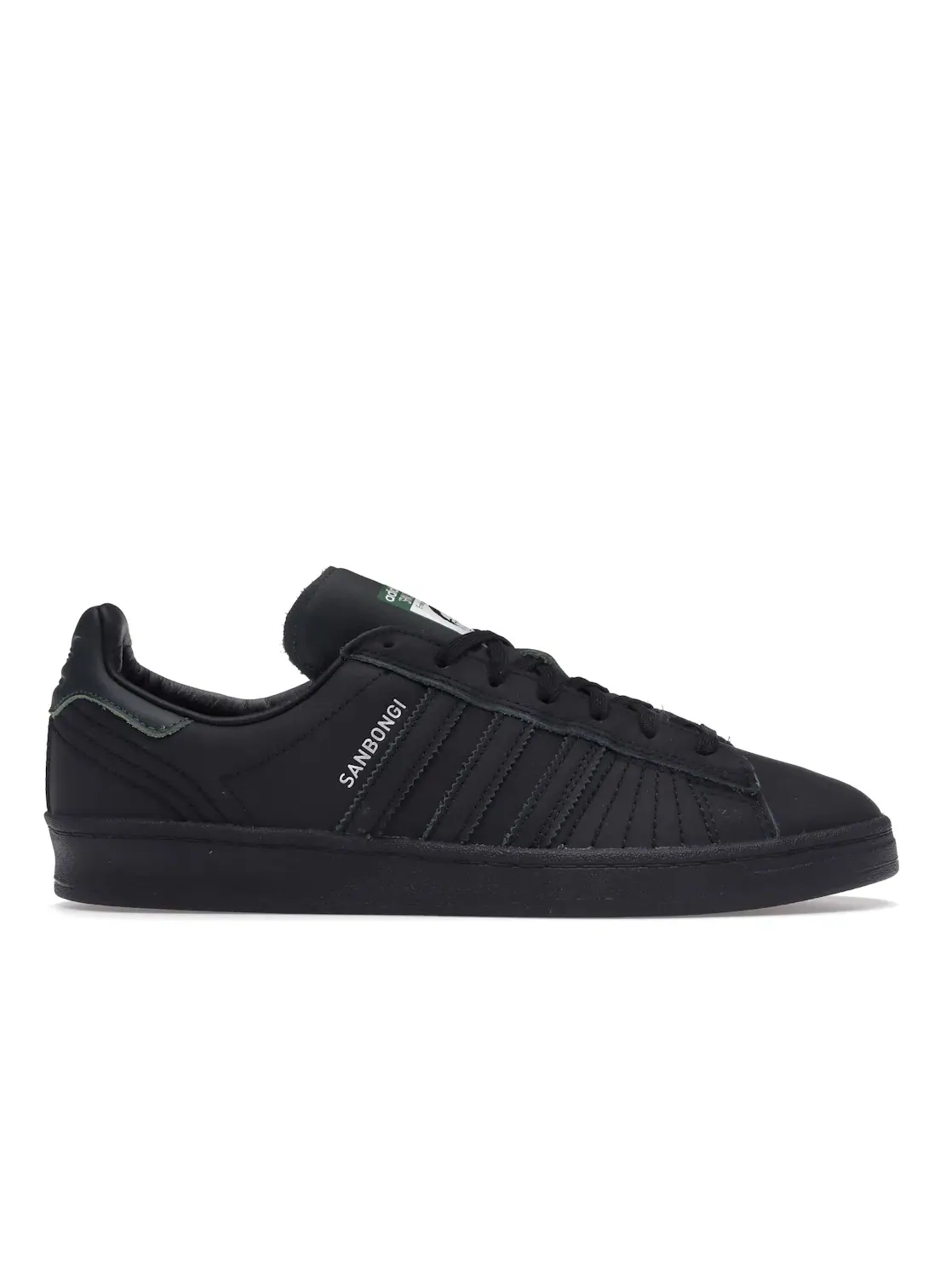 Мужские кроссовки Lifestyle Adidas Campus ADV — изображение 1 из 4, черный/черный/зеленый