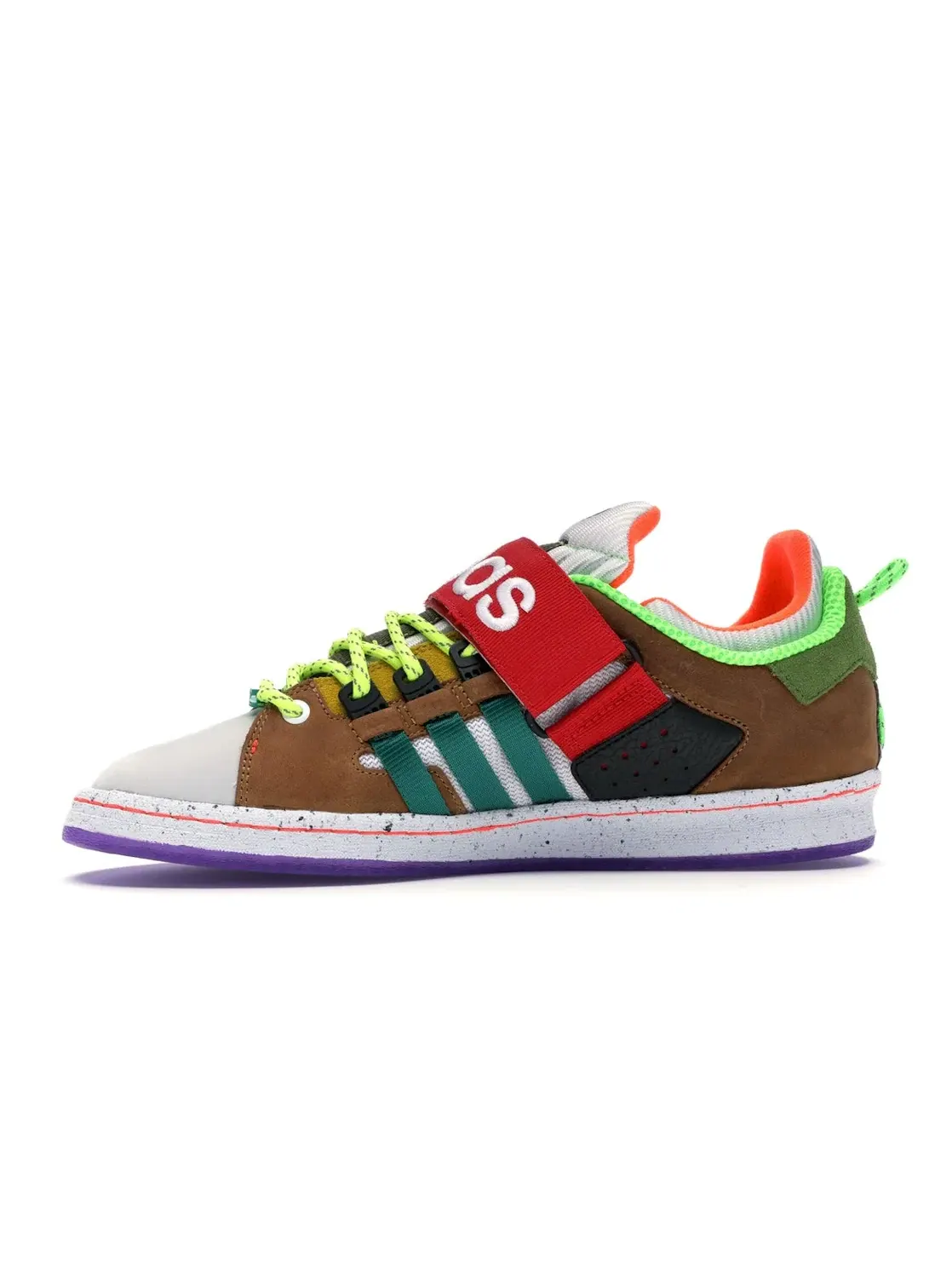 Мужские кроссовки Lifestyle Adidas Campus 80s By Alex Nash — изображение 3 из 4, оранжевый/белый