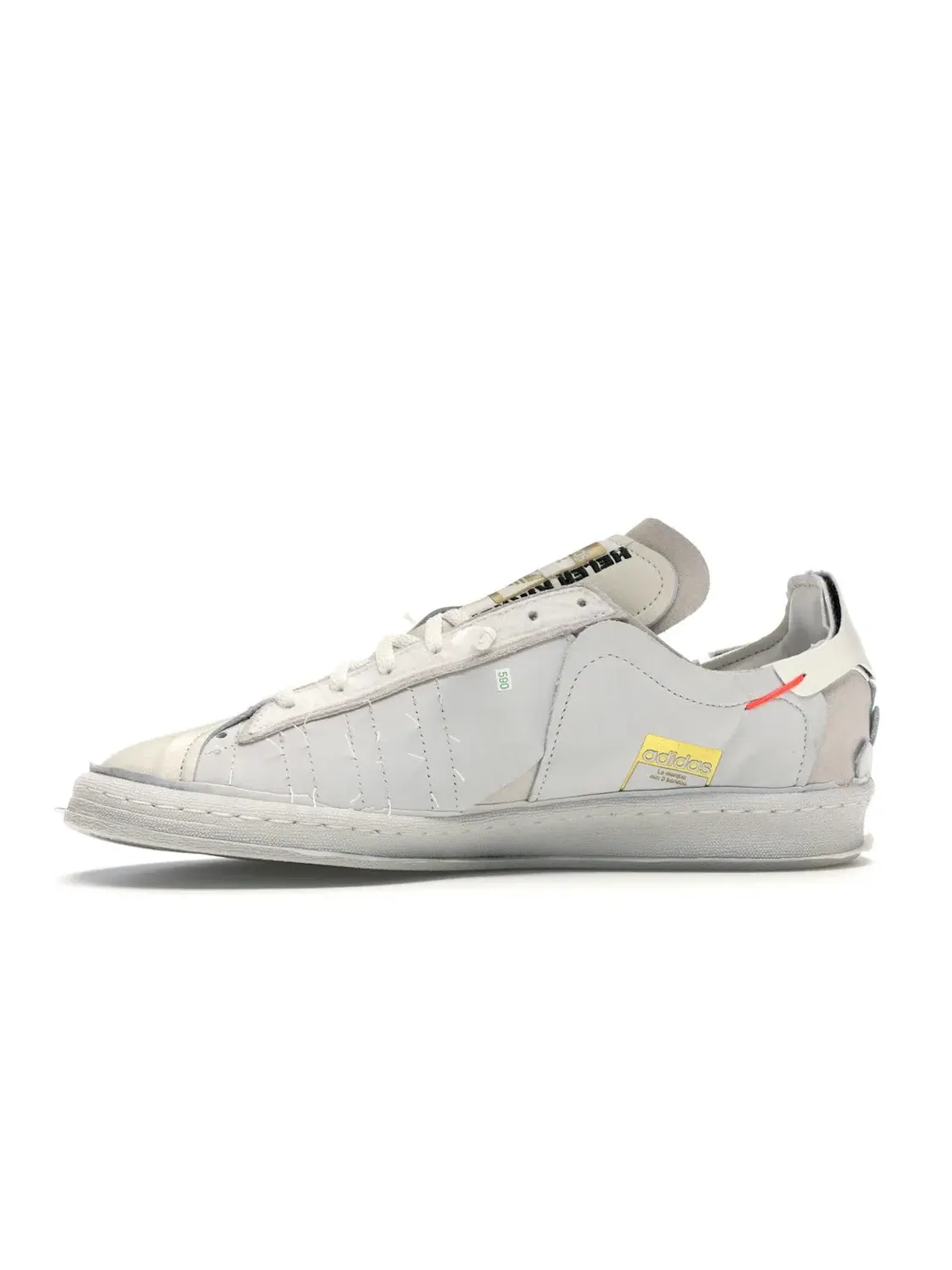 Мужские кроссовки Lifestyle Adidas Campus 80s By Helen Kirkum — изображение 3 из 4, белый/белый/черный