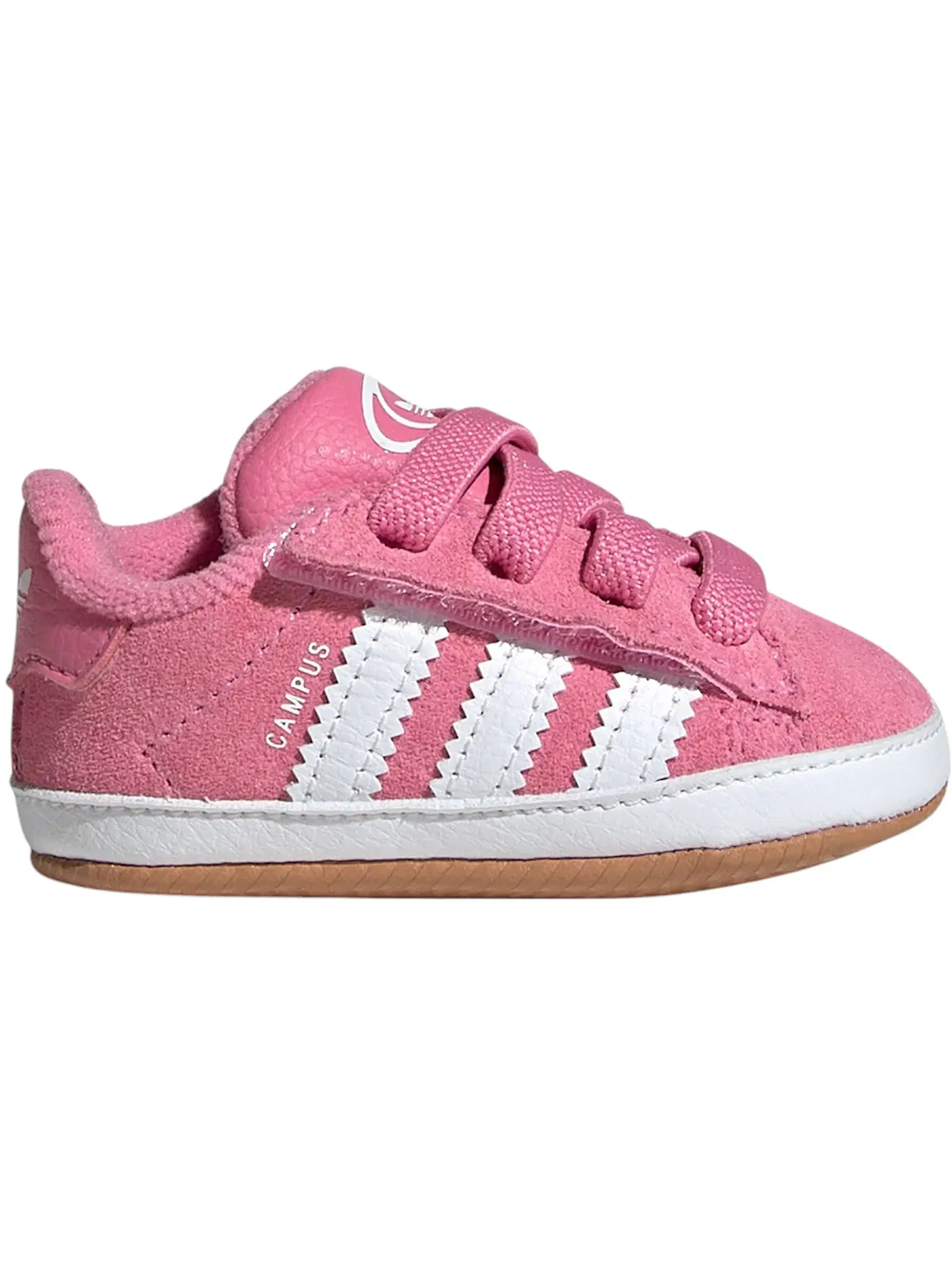 Детские кеды Lifestyle Adidas Campus Crib — изображение 1 из 1, розовый/белый