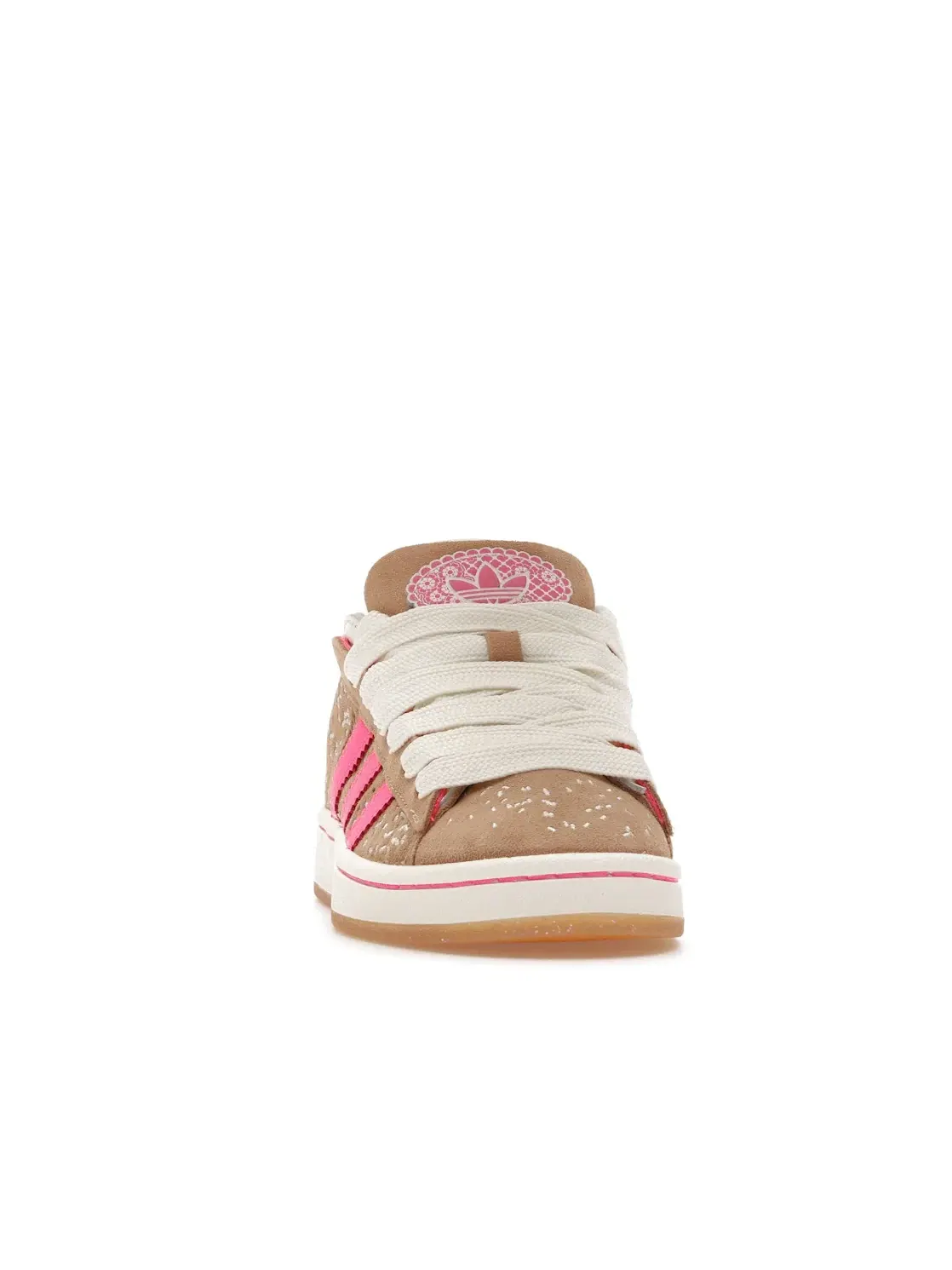 Женские кроссовки Lifestyle Adidas Campus Double 00s — изображение 2 из 4, розовый/белый