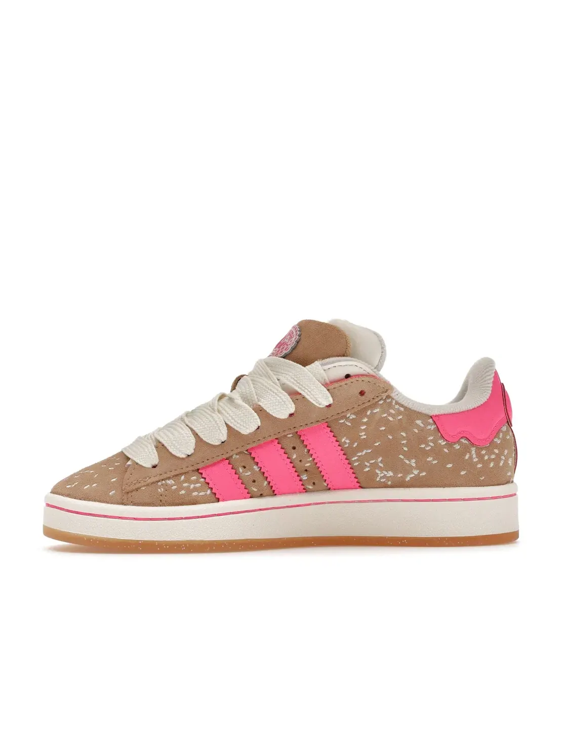 Женские кроссовки Lifestyle Adidas Campus Double 00s — изображение 3 из 4, розовый/белый