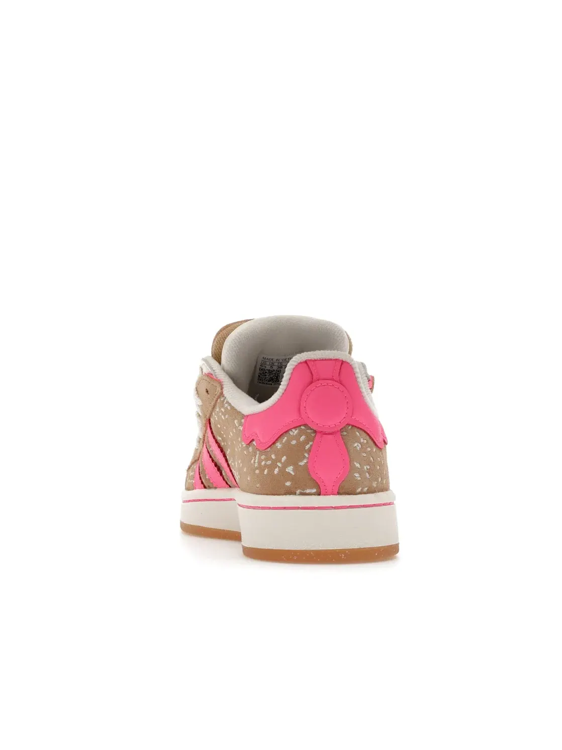 Женские кроссовки Lifestyle Adidas Campus Double 00s — изображение 4 из 4, розовый/белый