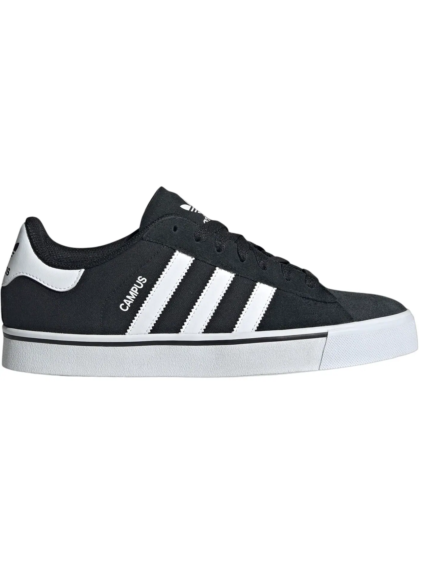 Мужские кроссовки Lifestyle Adidas Campus Vulc — изображение 1 из 1, черный/белый