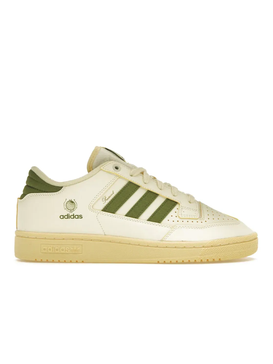 Мужские кроссовки Lifestyle Adidas Centennial Low — изображение 1 из 4, белый/зеленый