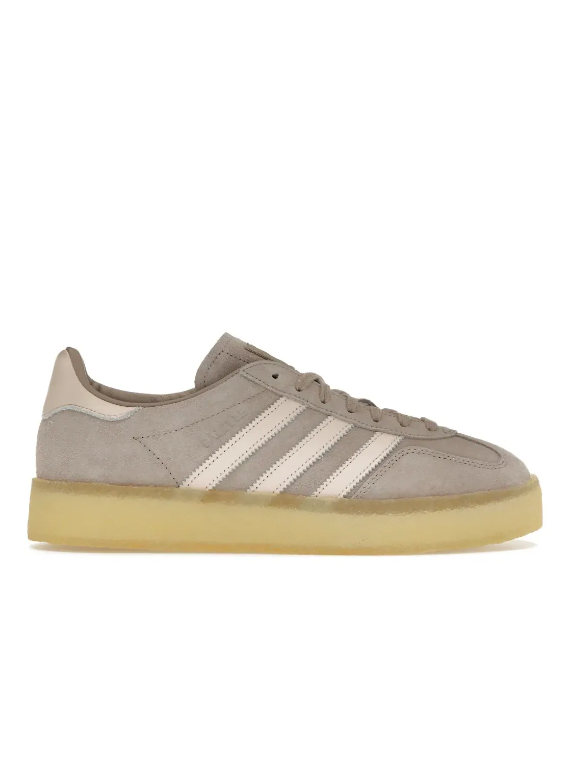 Мужские кроссовки из замши Ronnie Fieg Molecule Exclusive Adidas — изображение 1 из 4, кремовый