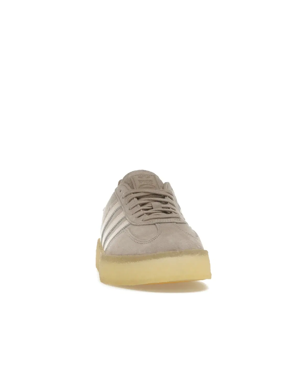 Мужские кроссовки из замши Ronnie Fieg Molecule Exclusive Adidas — изображение 2 из 4, кремовый