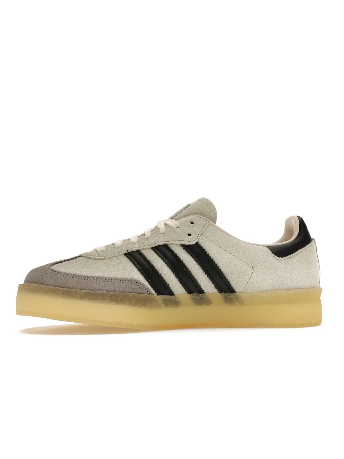 Мужские кроссовки с замшевым верхом Adidas Clarks 8th Street Samba — изображение 3 из 4, белый/черный/белый