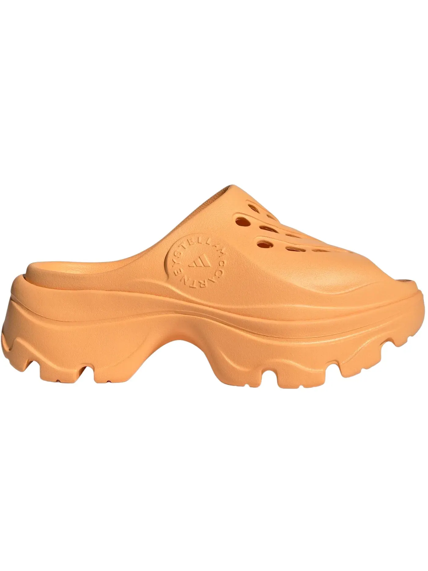Женские сабо-клоги Adidas Clogs — изображение 1 из 1, оранжевый