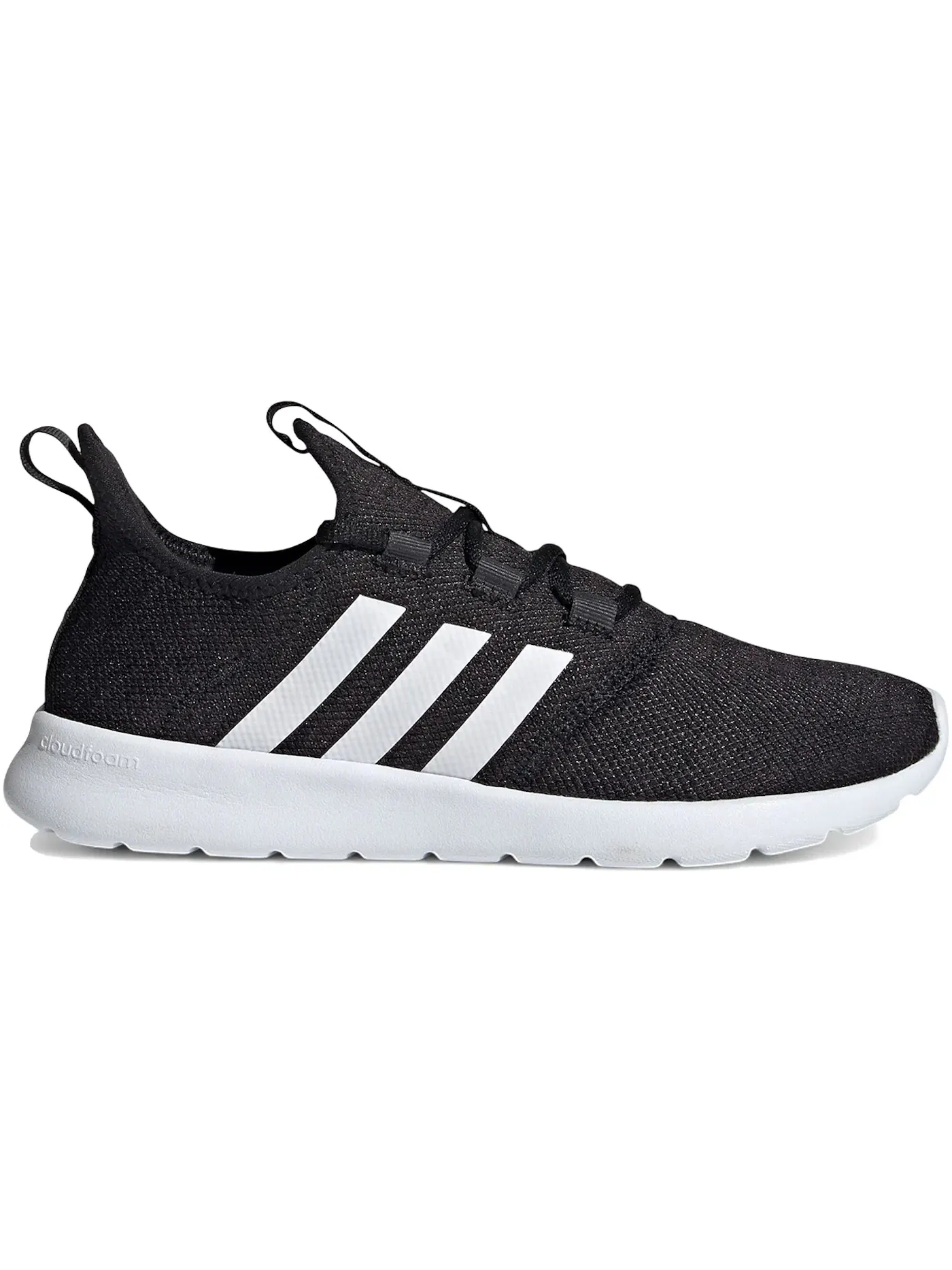 Женские кроссовки Lifestyle Cloudfoam Pure 2.0 Adidas — изображение 1 из 1, черный/белый