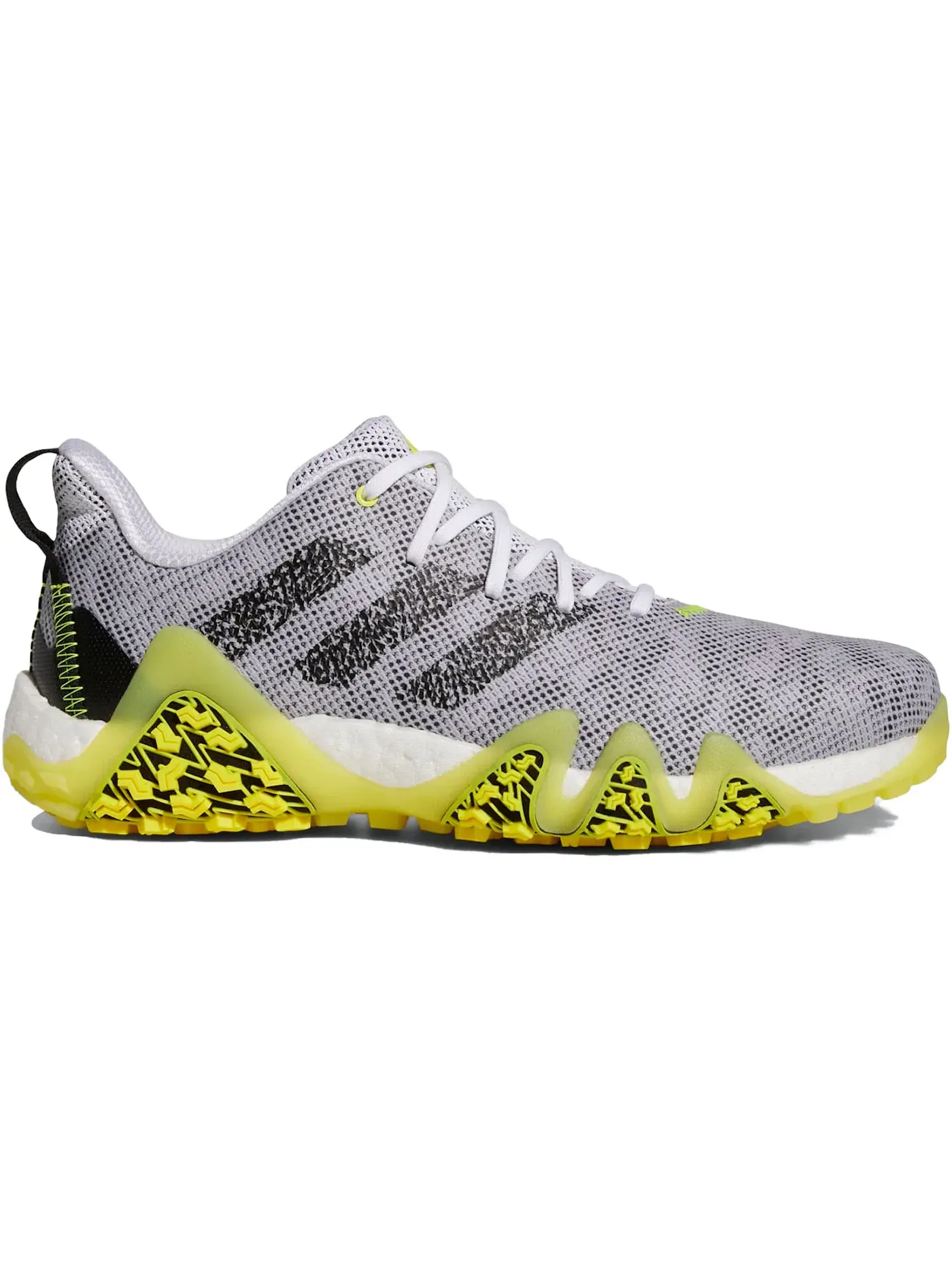 Мужские кроссовки для гольфа CodeChaos 22 Adidas — изображение 1 из 1, белый/черный/желтый