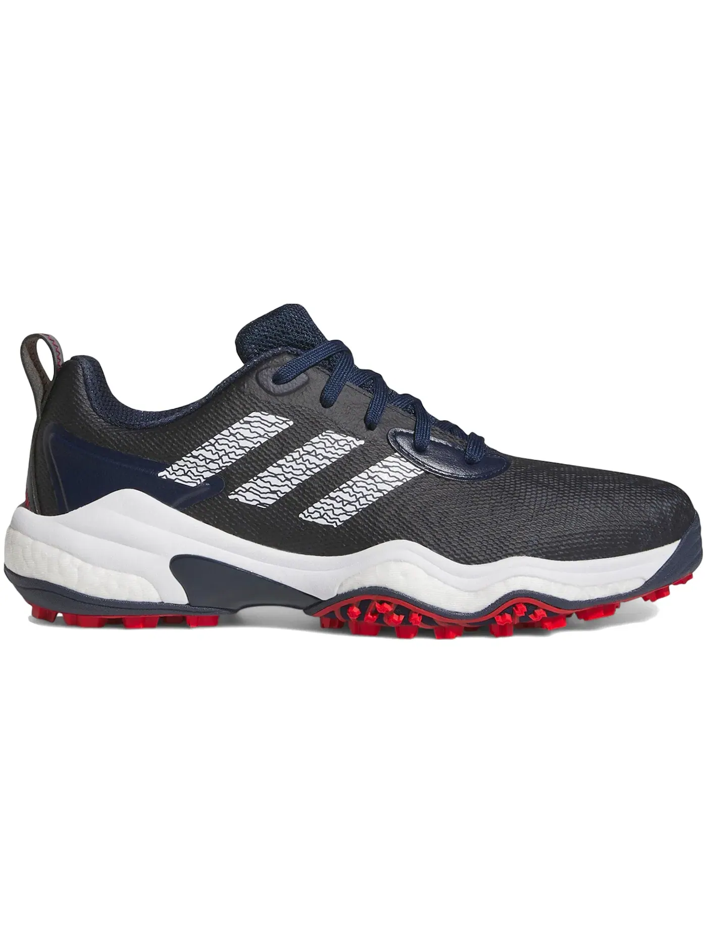 Мужские гольф-ботинки Codechaos 25 Golf Adidas — изображение 1 из 1, темно-синий белый
