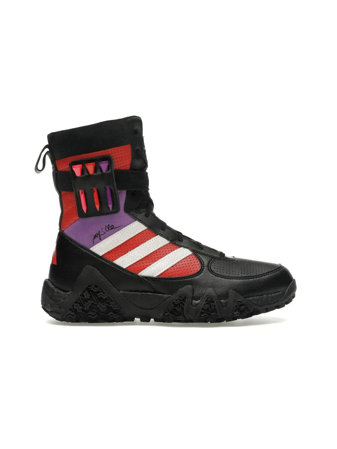 Женские гольф-ботинки CodeChaos Adidas — изображение 1 из 4, черный/белый/красный