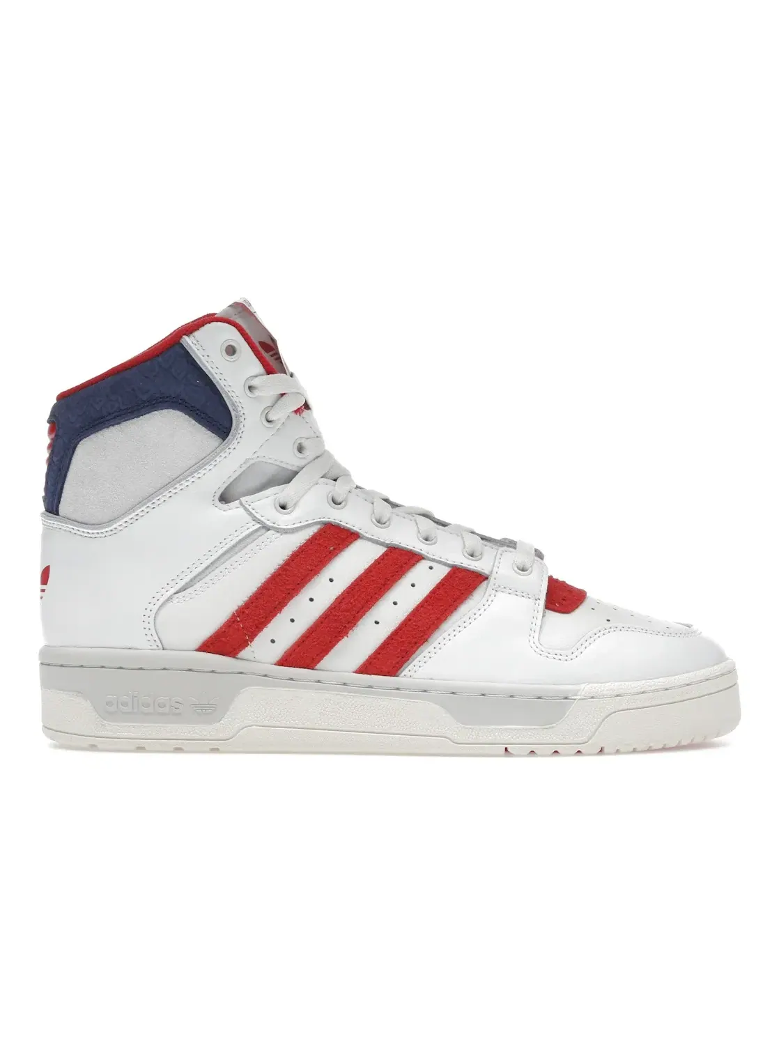 Мужские кроссовки Lifestyle Adidas Conductor Hi — изображение 1 из 4, белый//серый