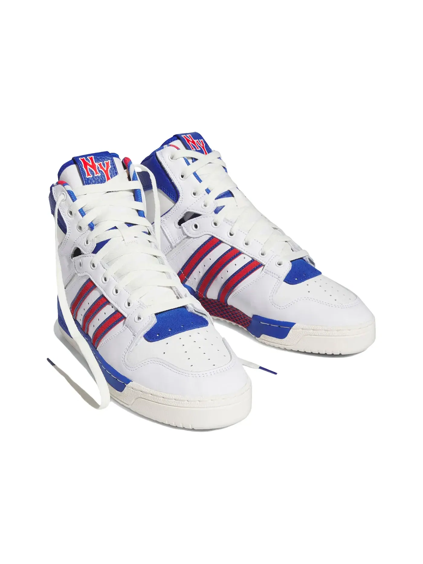 Мужские кроссовки Lifestyle Conductor High Adidas — изображение 2 из 2, белый/синий/белый