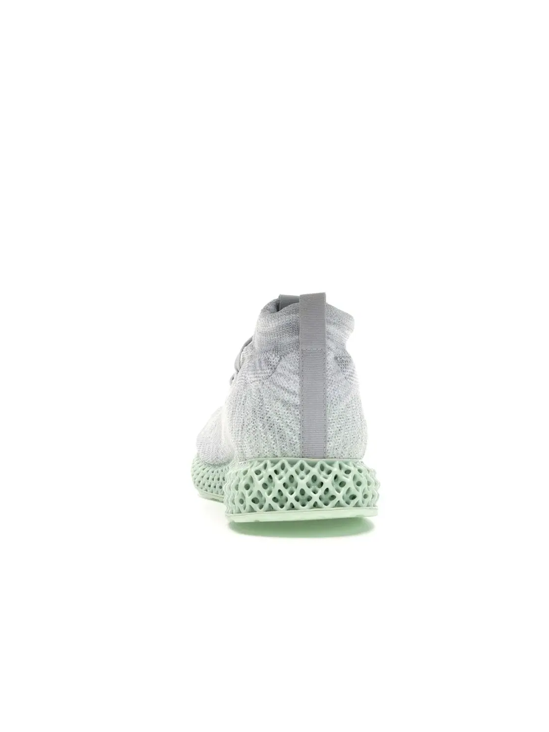 Мужские кроссовки с инновационной подошвой 4D Adidas Consortium Runner 4D Mid — изображение 4 из 4, белый/белый/зеленый