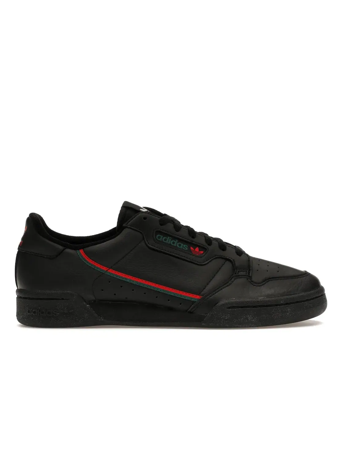 Мужские кроссовки Lifestyle Adidas Continental 80 — изображение 1 из 4, черный//зеленый