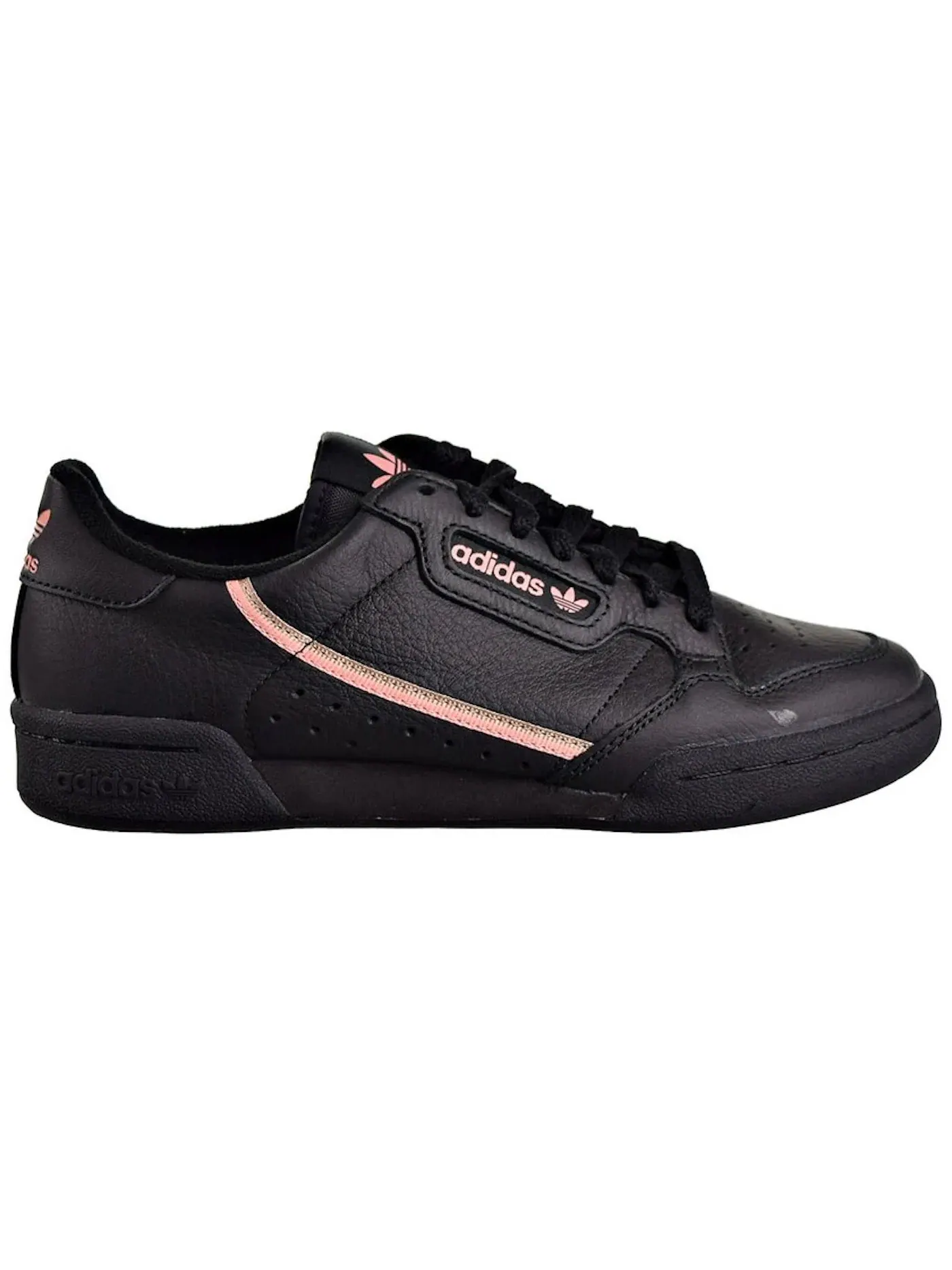 Женские кроссовки Lifestyle Adidas Continental 80 — изображение 1 из 1, черный розовый металлик