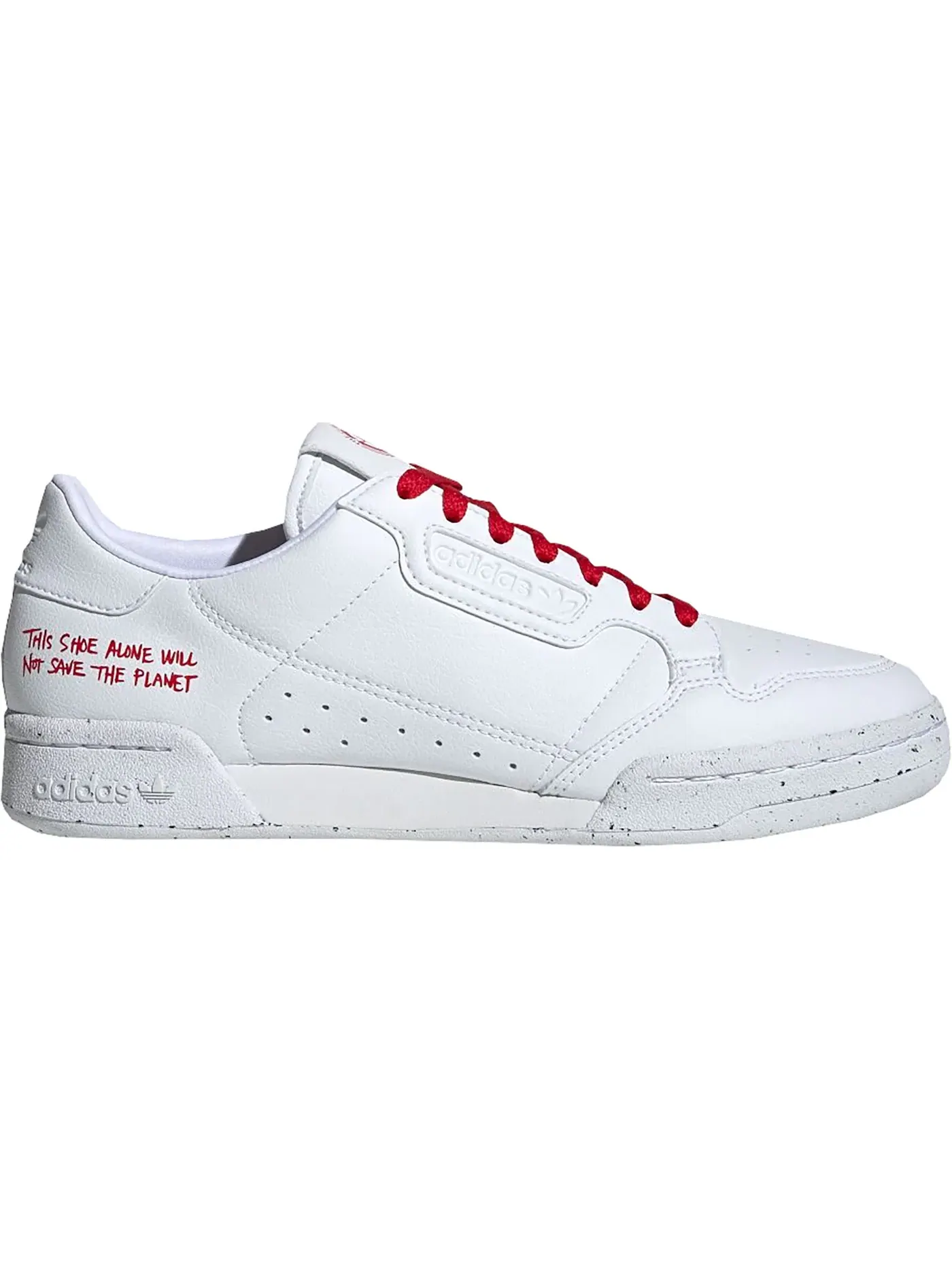 Мужские кроссовки Lifestyle Adidas Continental 80 — изображение 1 из 1, белый/белый