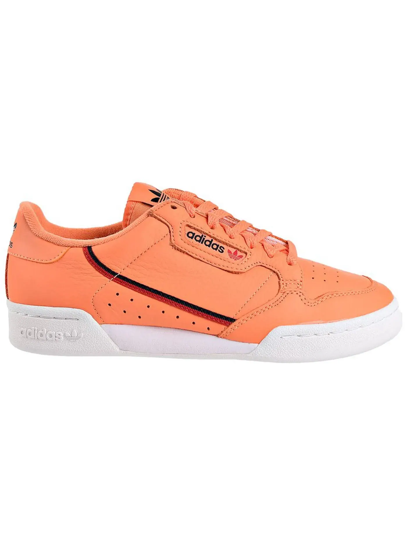 Мужские кроссовки Lifestyle с контрастными вставками Adidas Continental 80 — изображение 1 из 1, оранжевый/черный