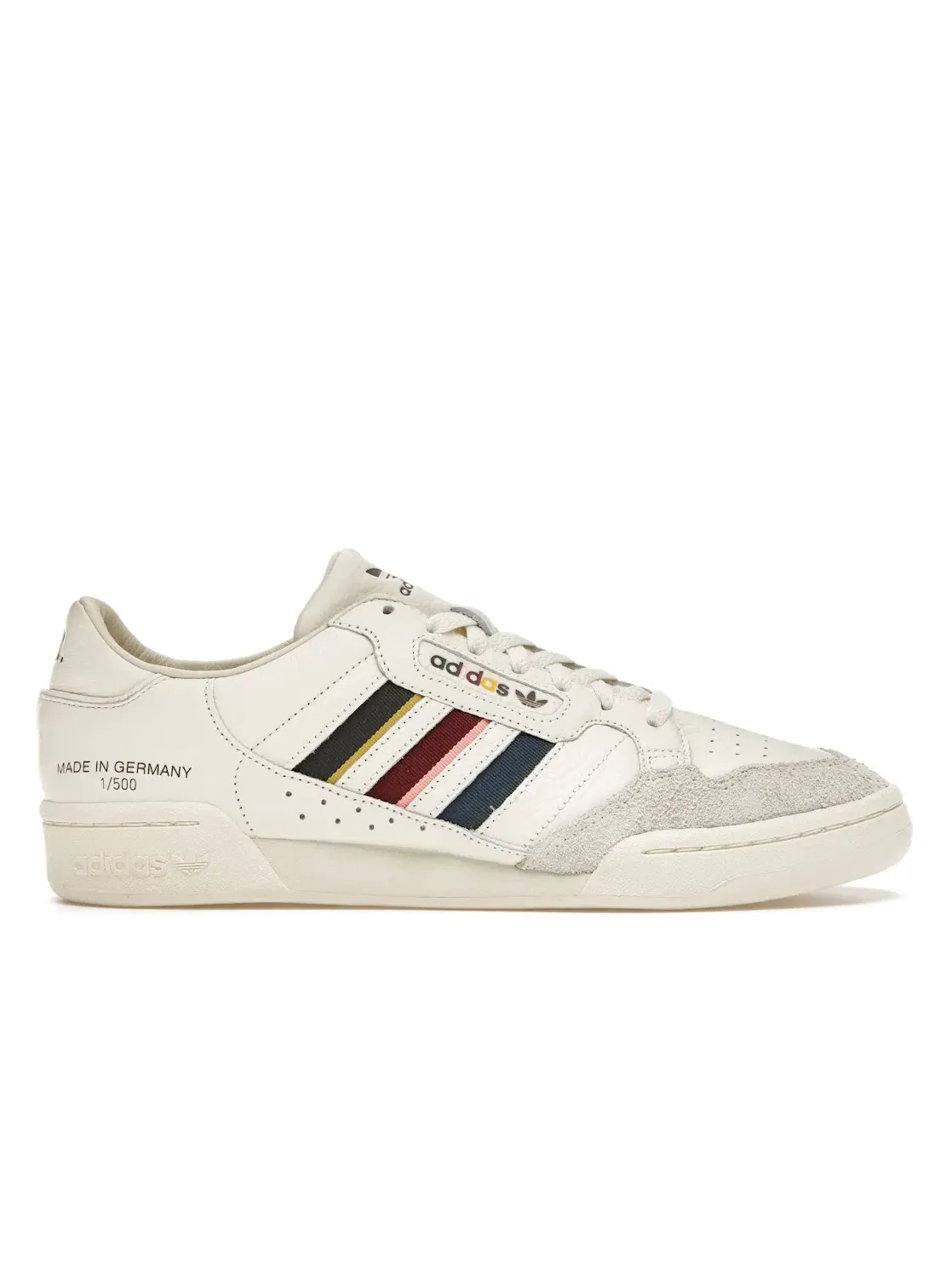 Мужские кроссовки Lifestyle Adidas Continental 80 — изображение 1 из 4, кремовый белый
