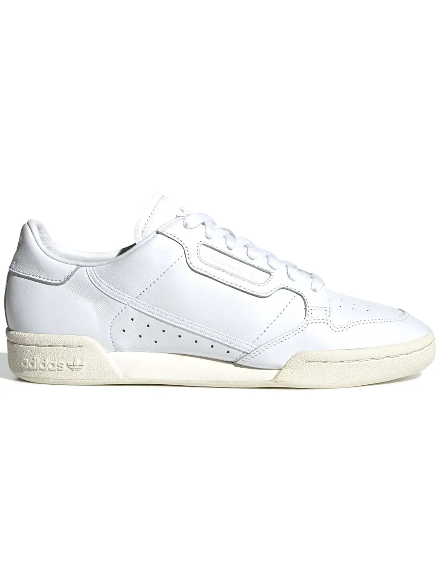 Мужские кроссовки Lifestyle Adidas Continental 80 — изображение 1 из 1, белый/белый/белый